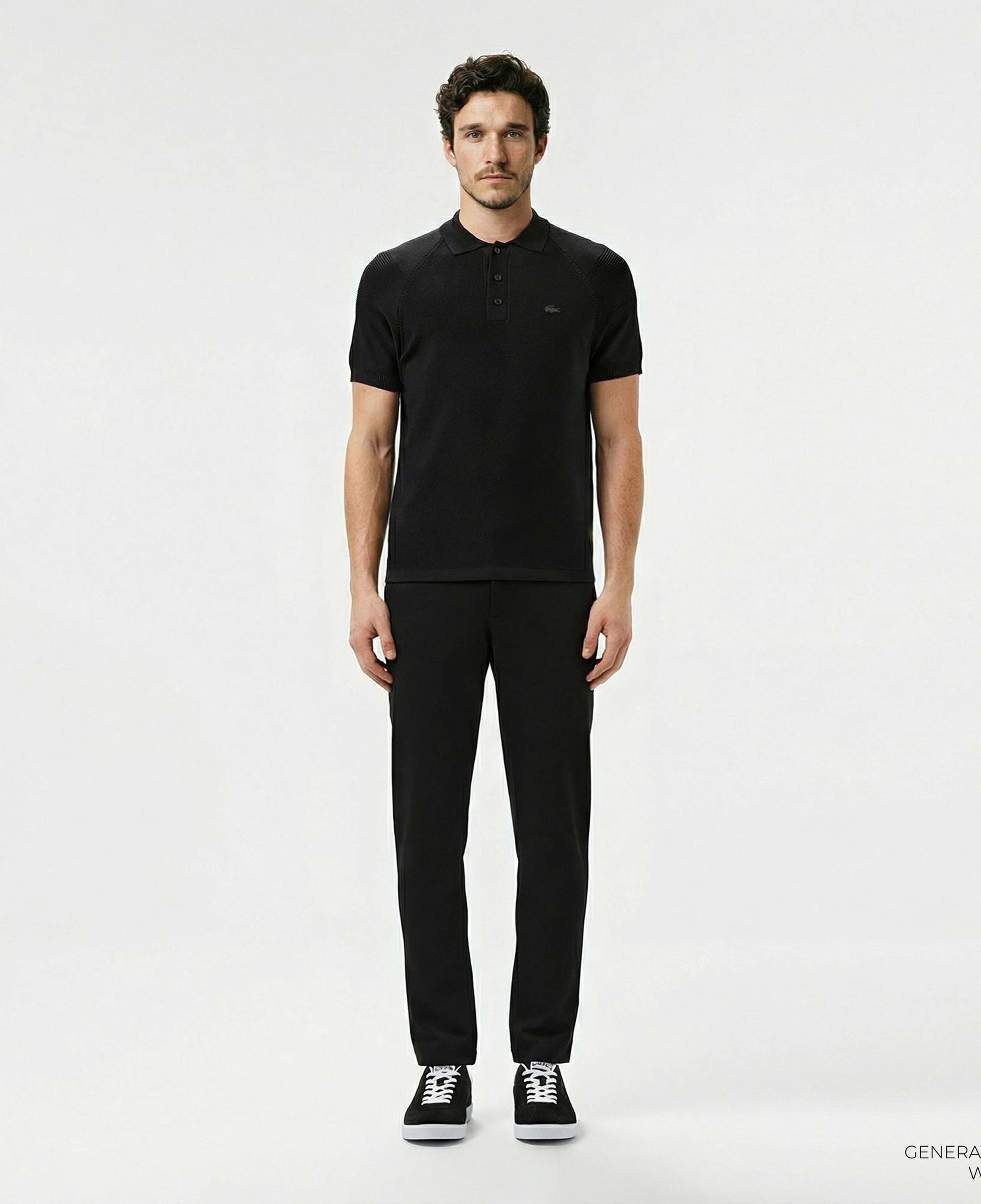 Lacoste Erkek Regular Fit Siyah Pantolon