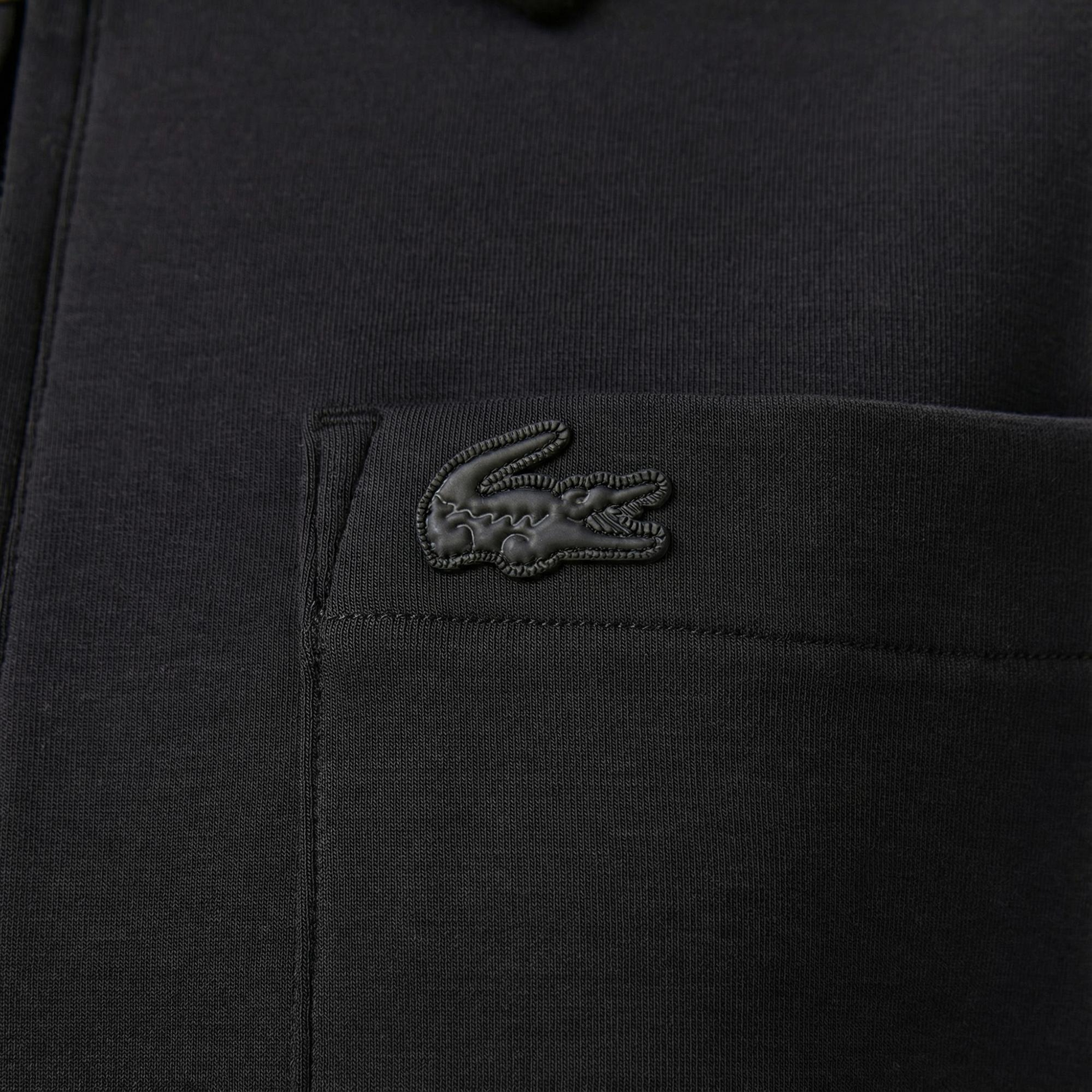Lacoste Kadın Relaxed Fit Kapüşonlu Beyaz Ceket