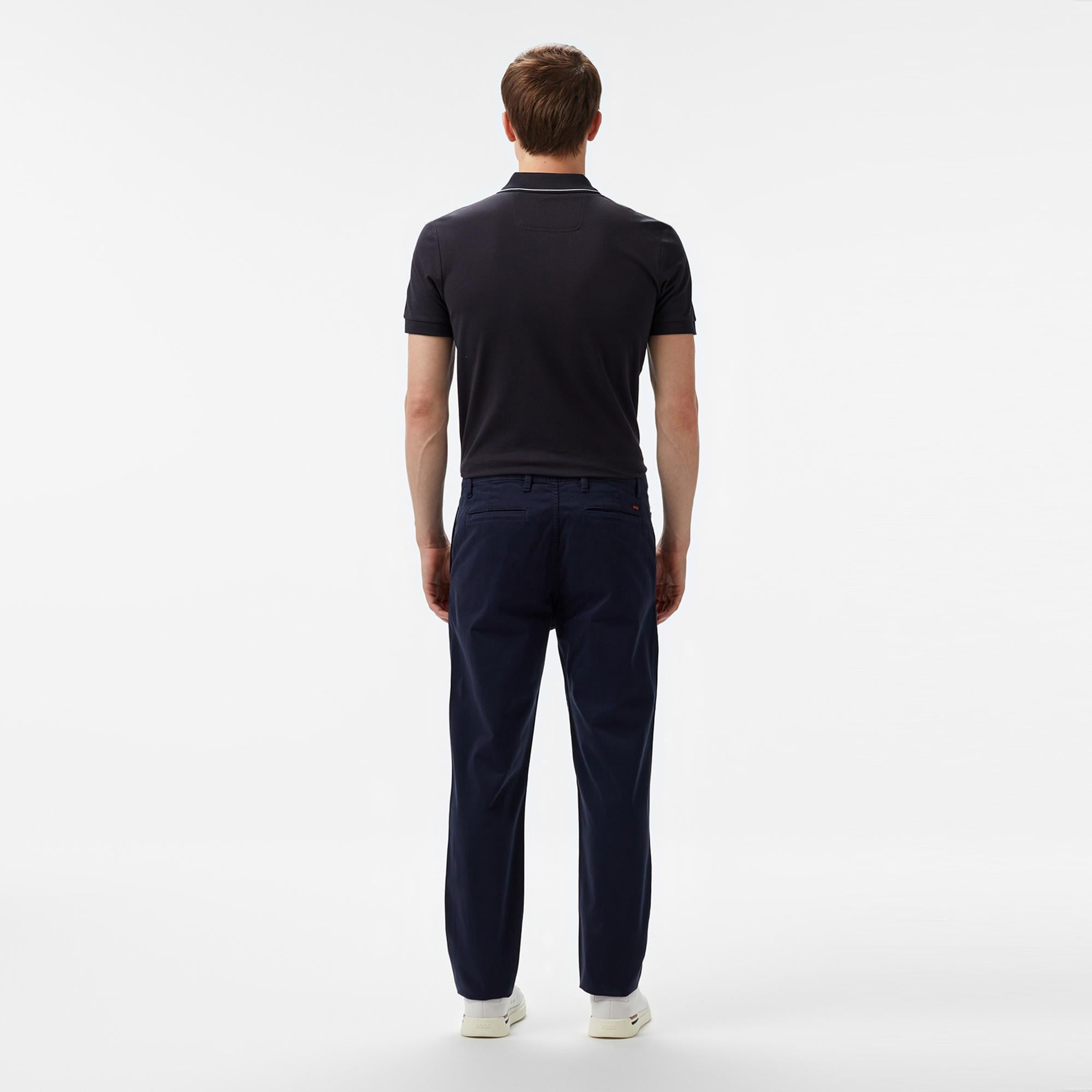 Boss Chino Erkek Mavi Pantolon