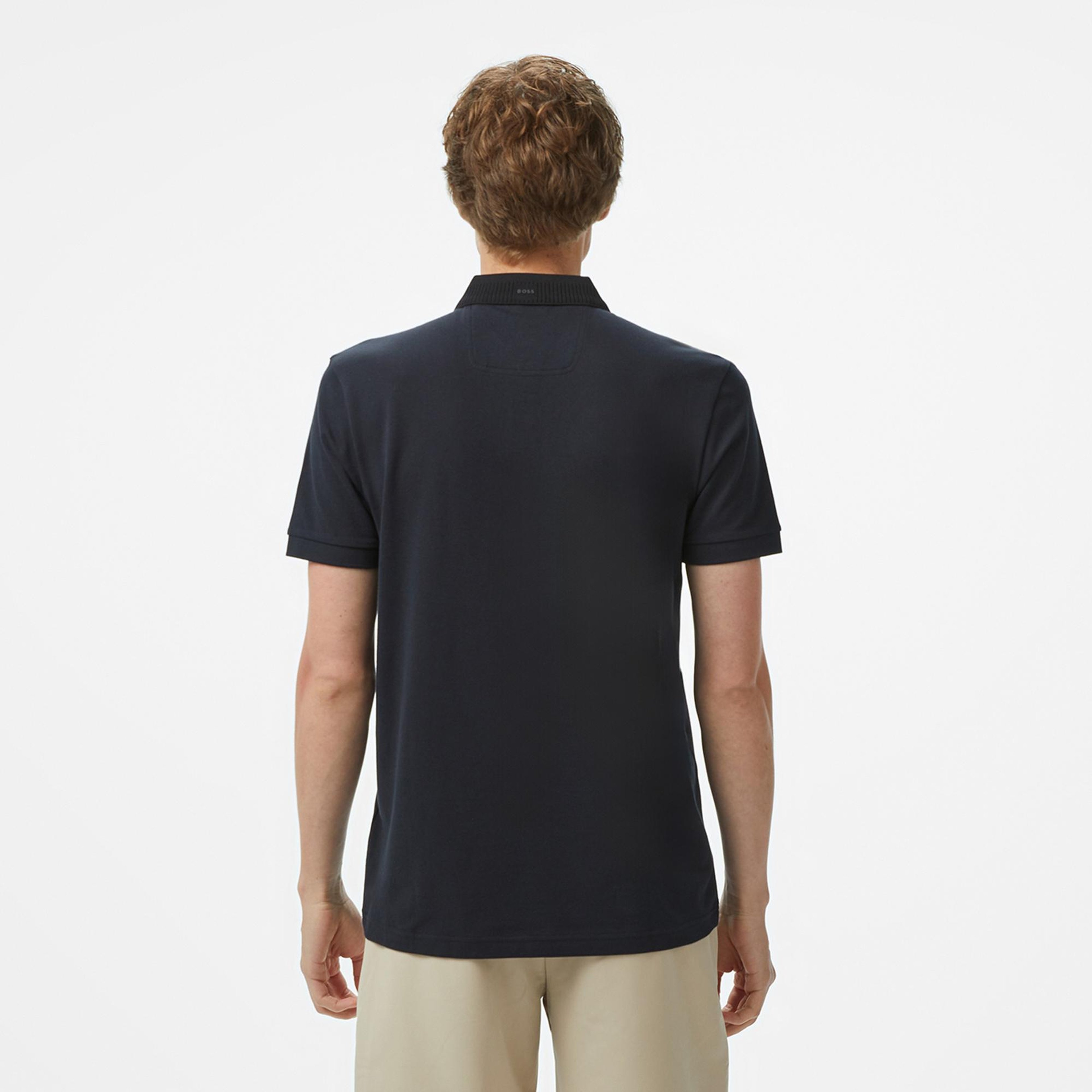 Boss Paule Erkek Lacivert Polo