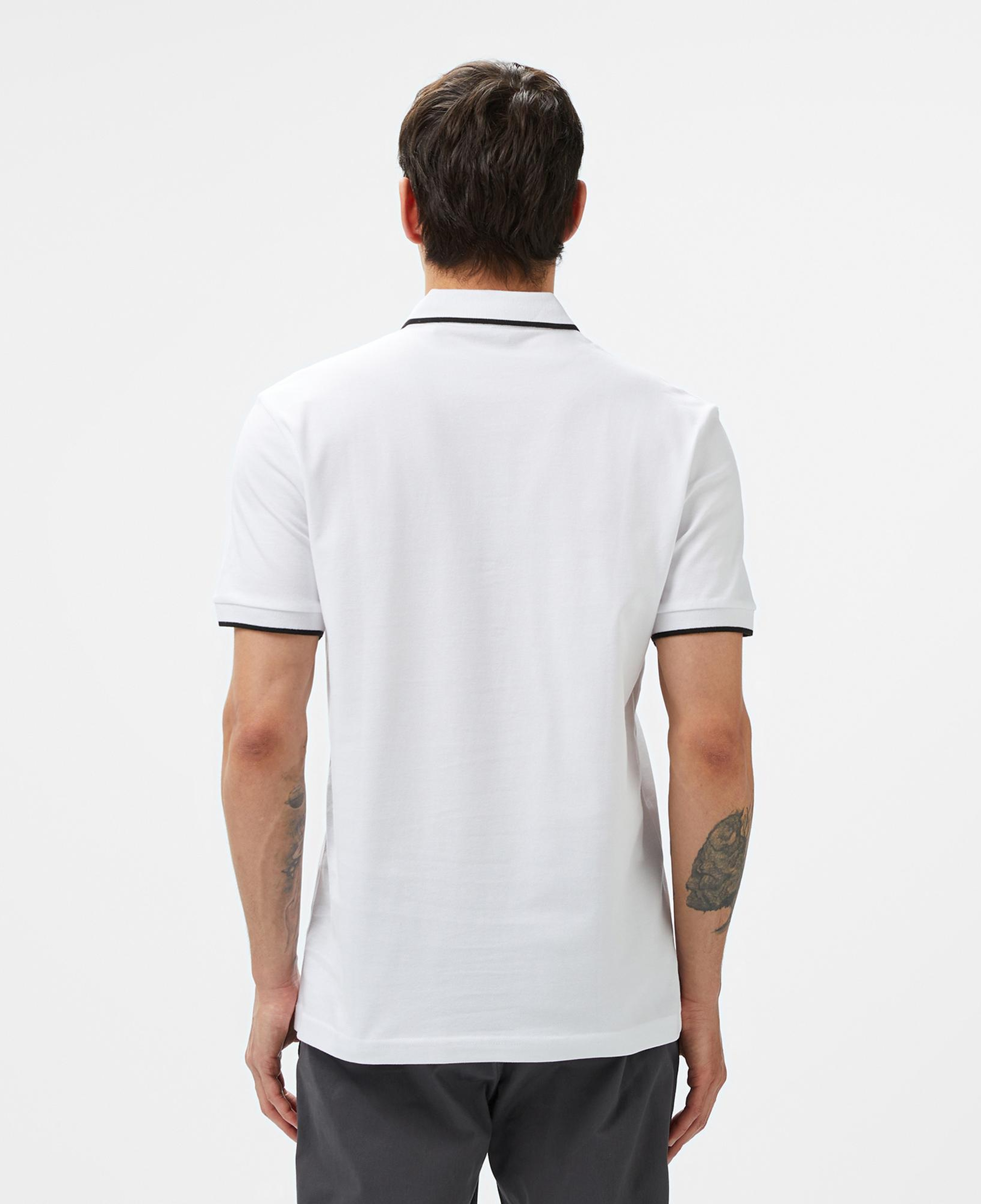 Boss Passertip Erkek Beyaz Polo