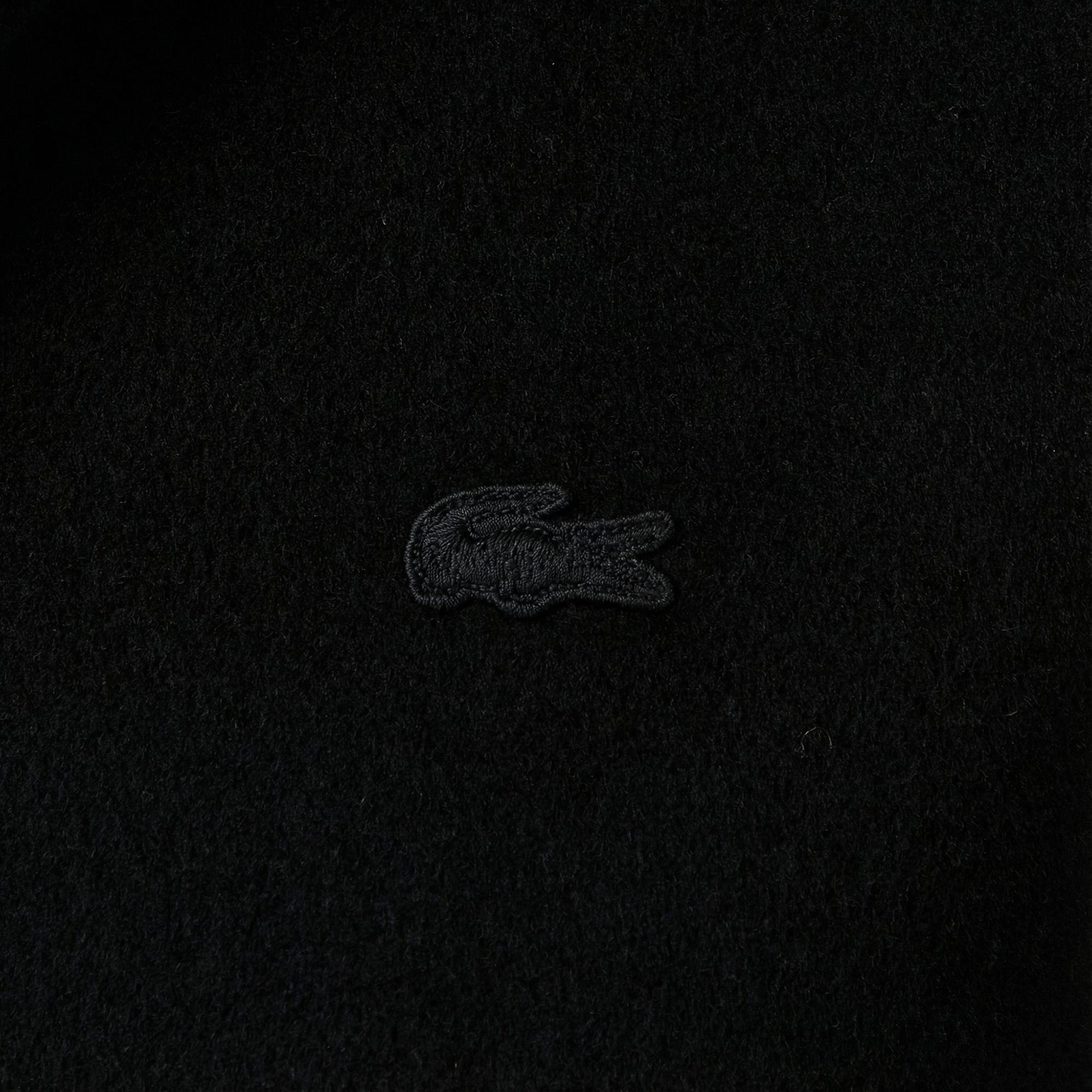 Lacoste Kadın Kapüşonlu Siyah Mont