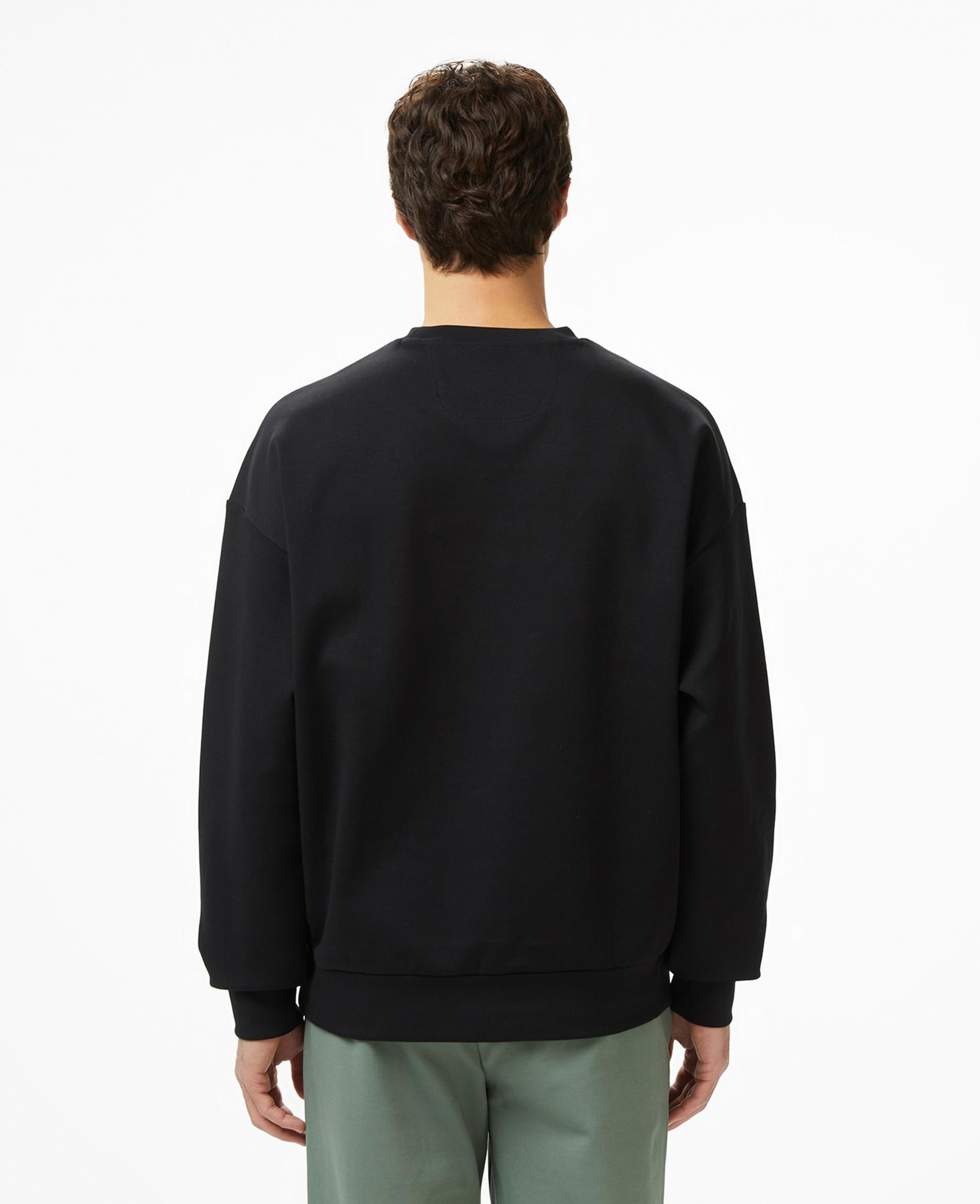 Boss Stenson Zone Erkek Siyah Sweatshirt