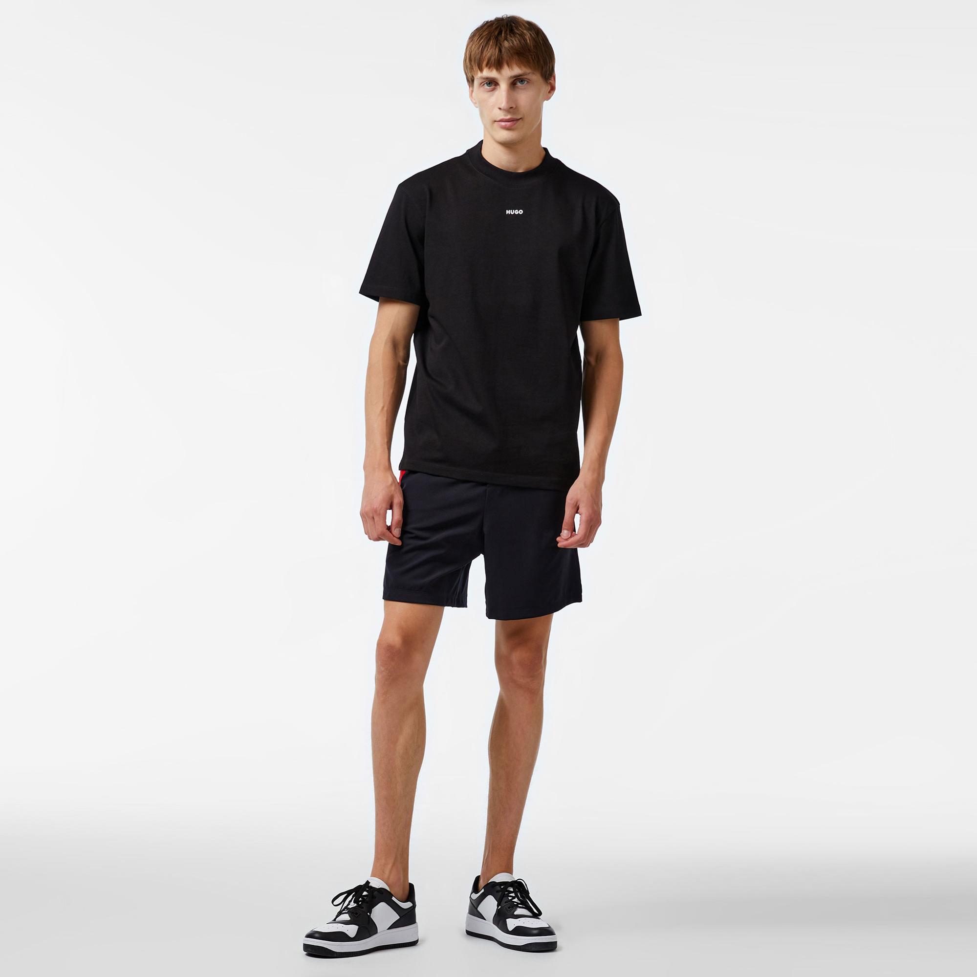 Hugo Dapolino Erkek Siyah T-Shirt