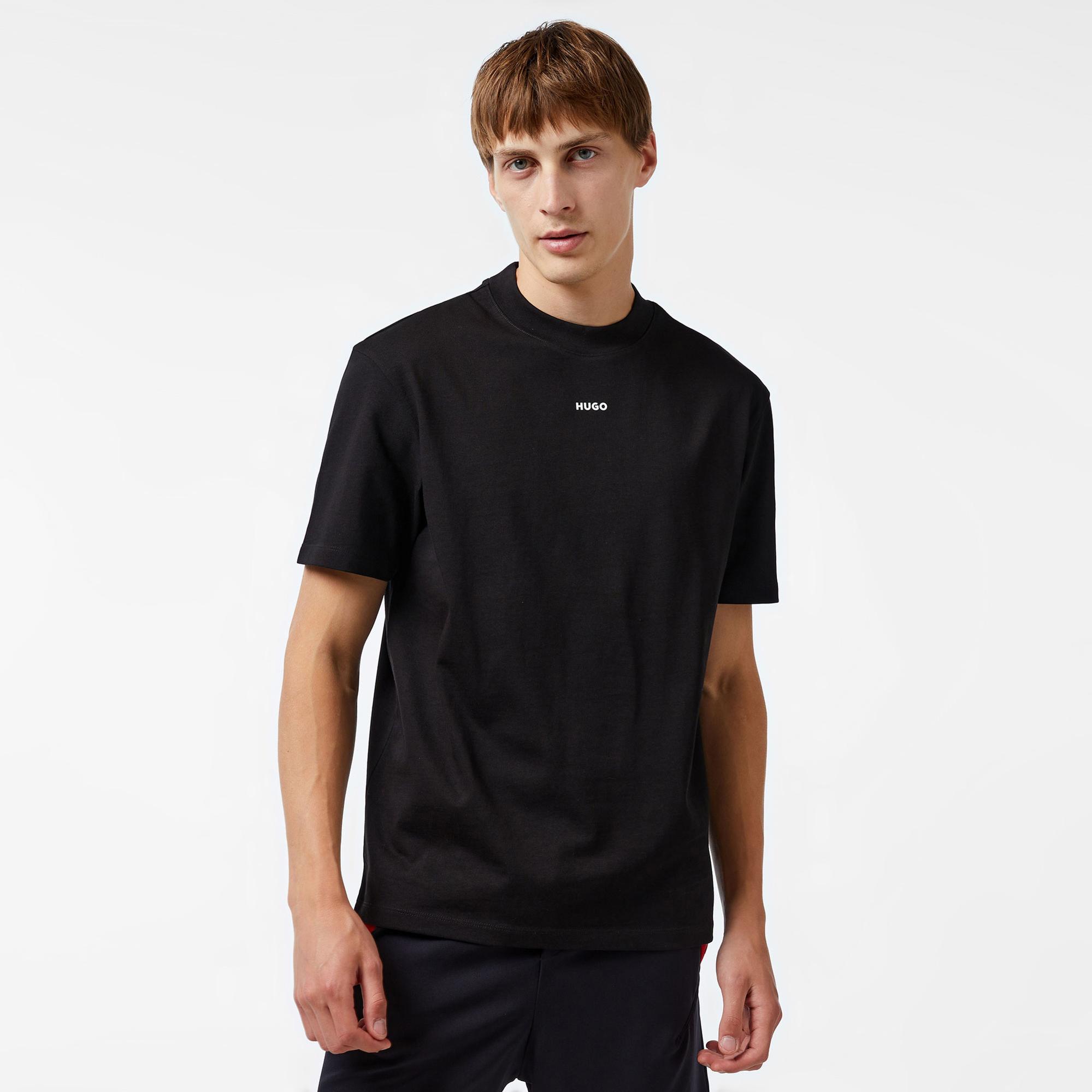 Hugo Dapolino Erkek Siyah T-Shirt