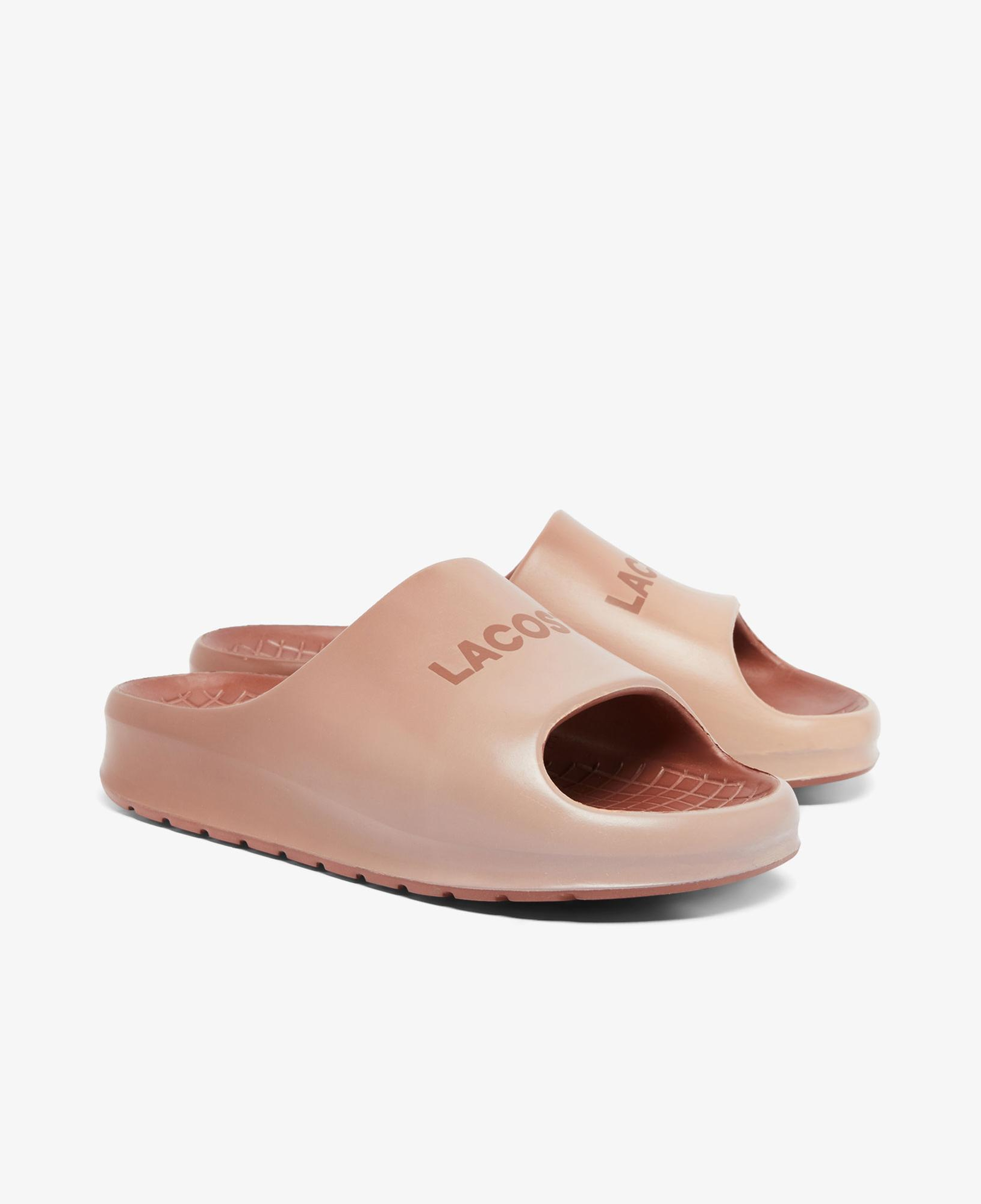 Lacoste Croco 2.0 Evo Kadın Pembe Terlik