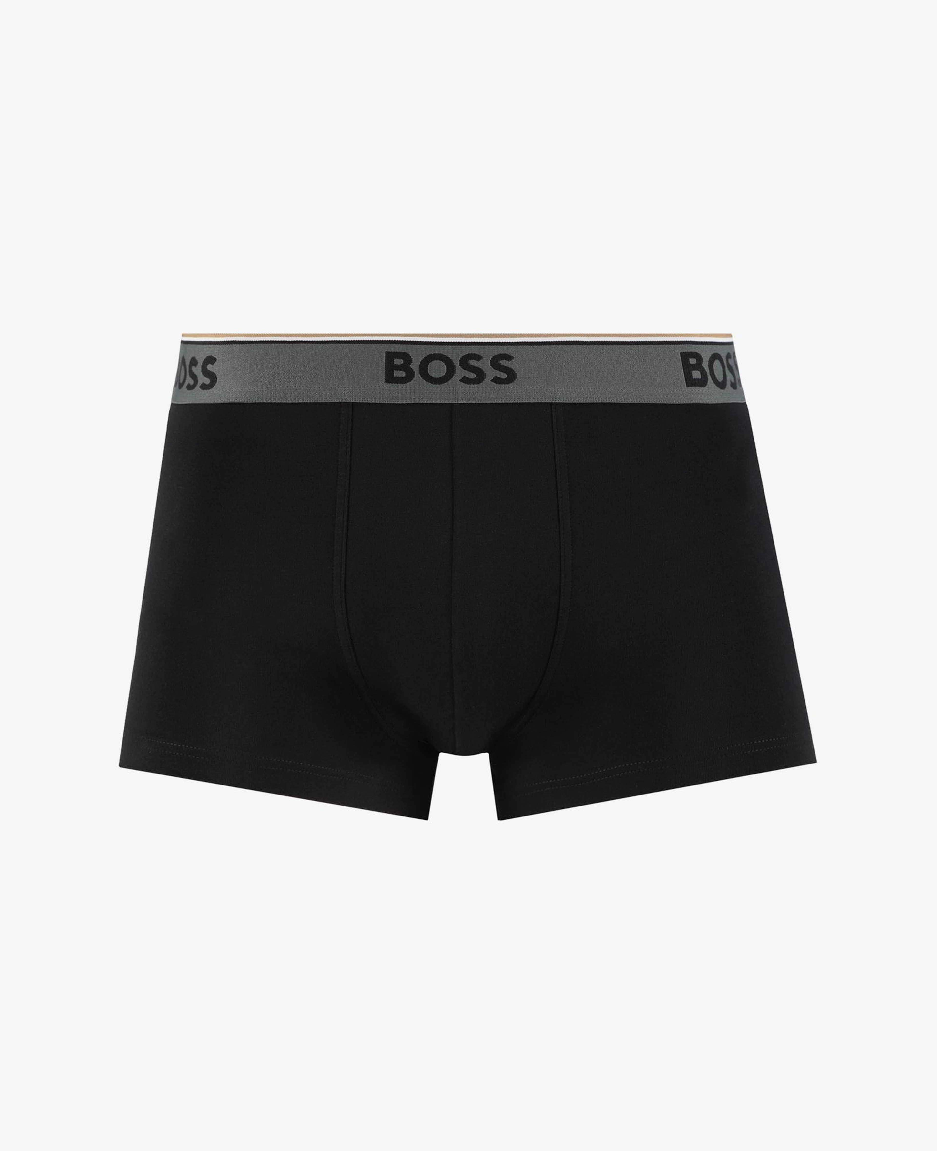 Boss 3'lü Trunk Power Erkek Siyah Boxer