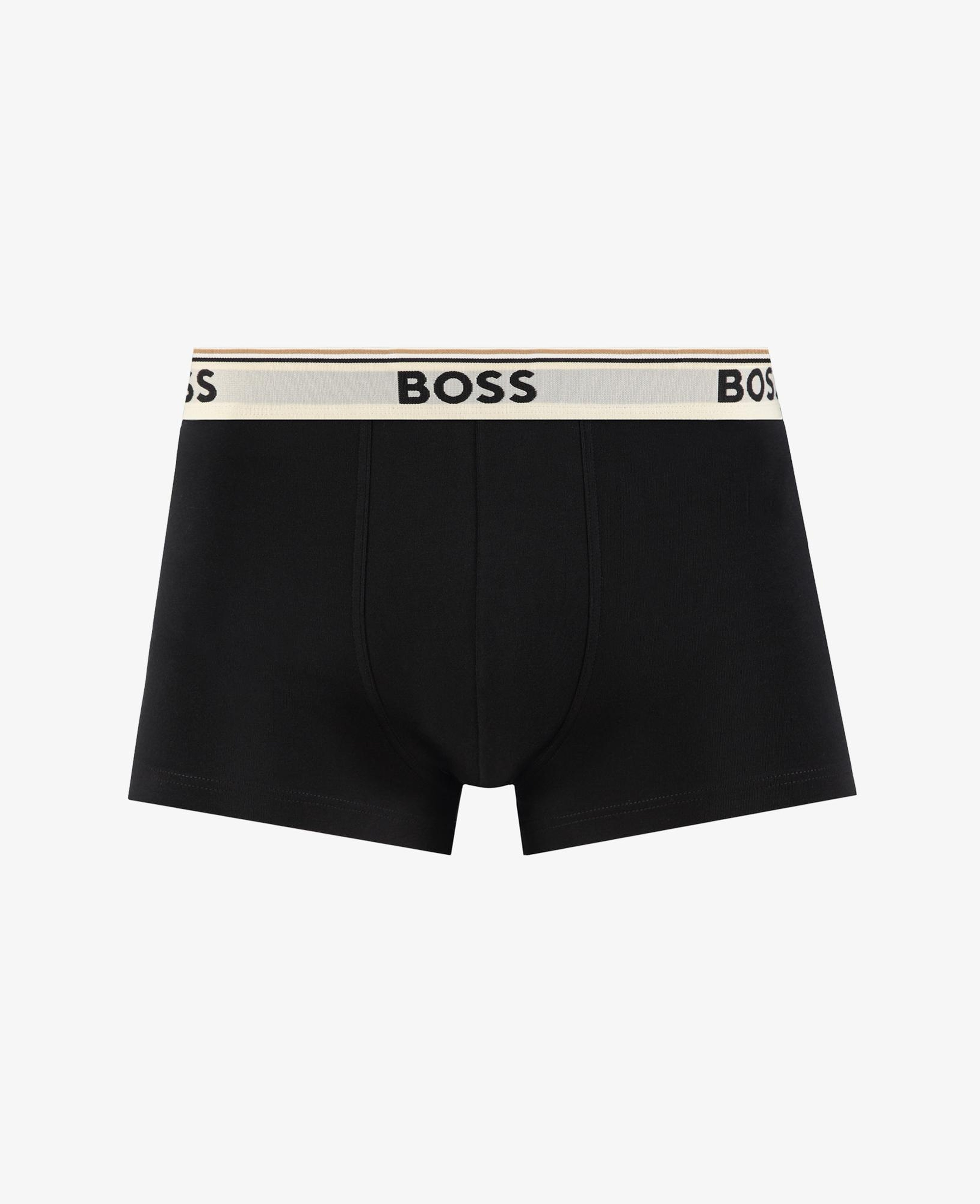 Boss 3'lü Trunk Power Erkek Siyah Boxer