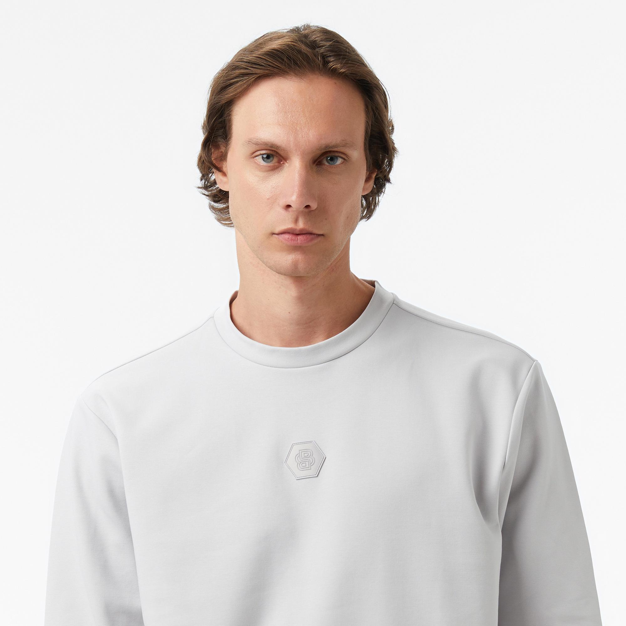 Boss Future Erkek Açık Gri Sweatshirt