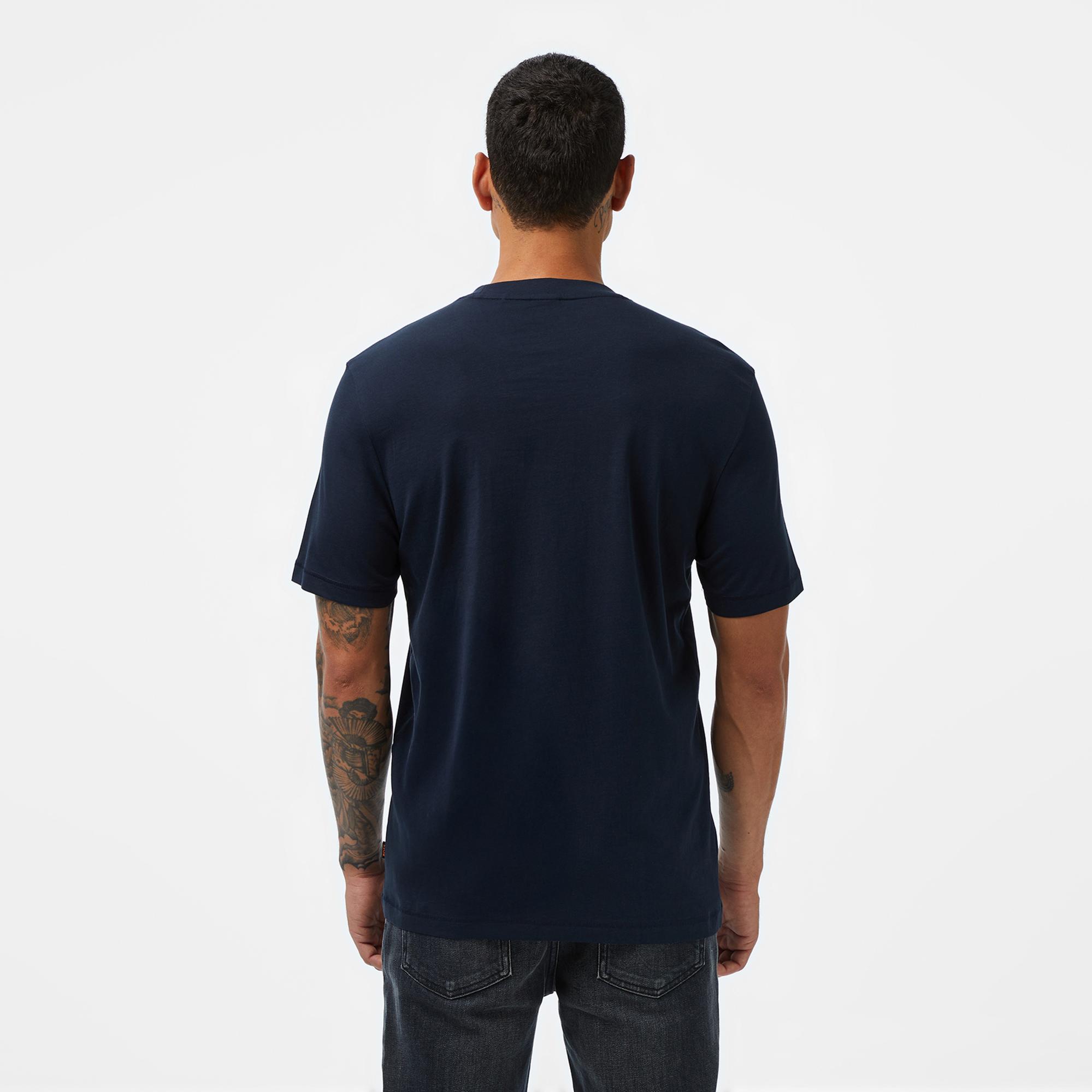 Boss Container Erkek Koyu Mavi T-Shirt