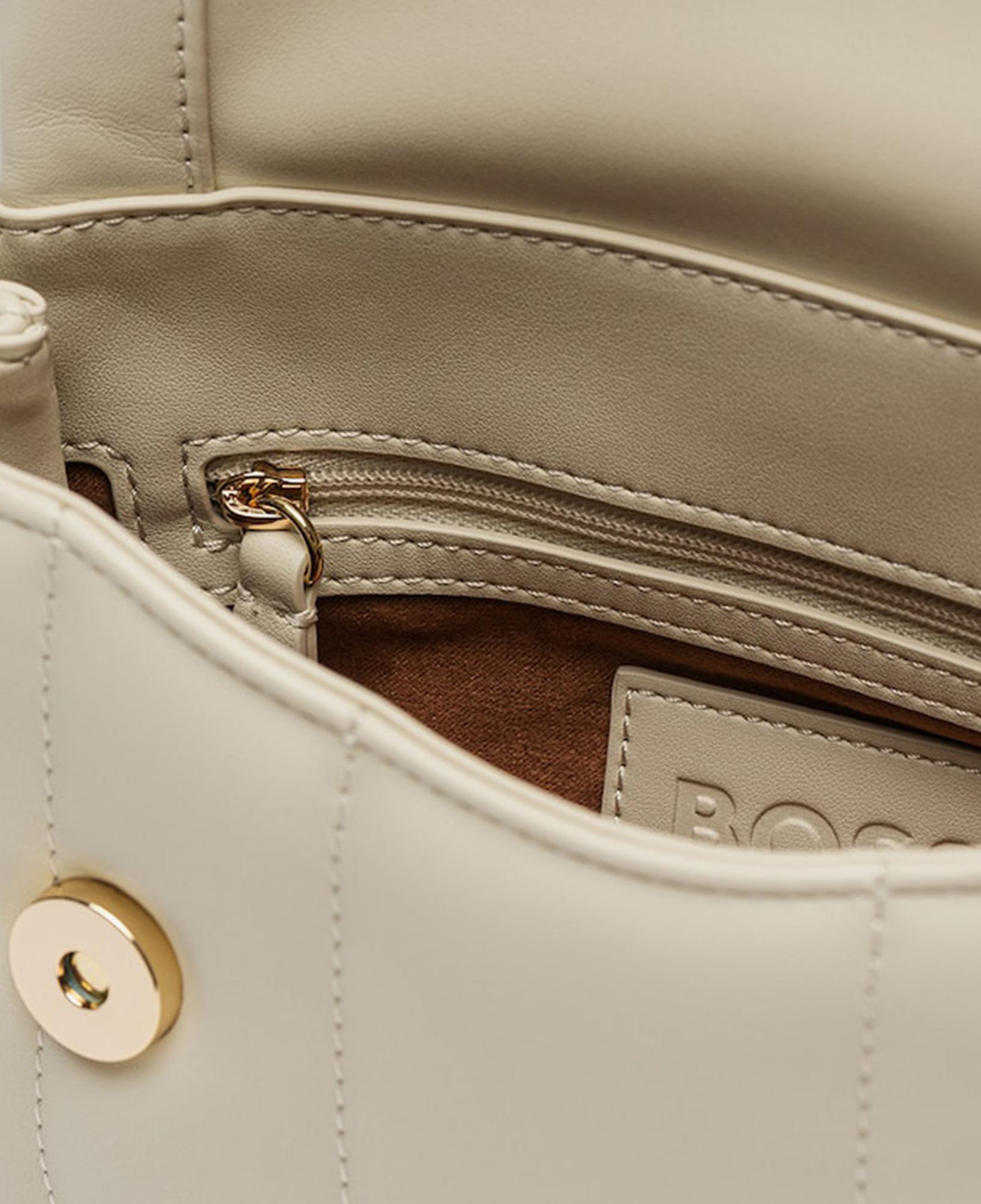 Boss Icon Kadın Beyaz Omuz Çantası