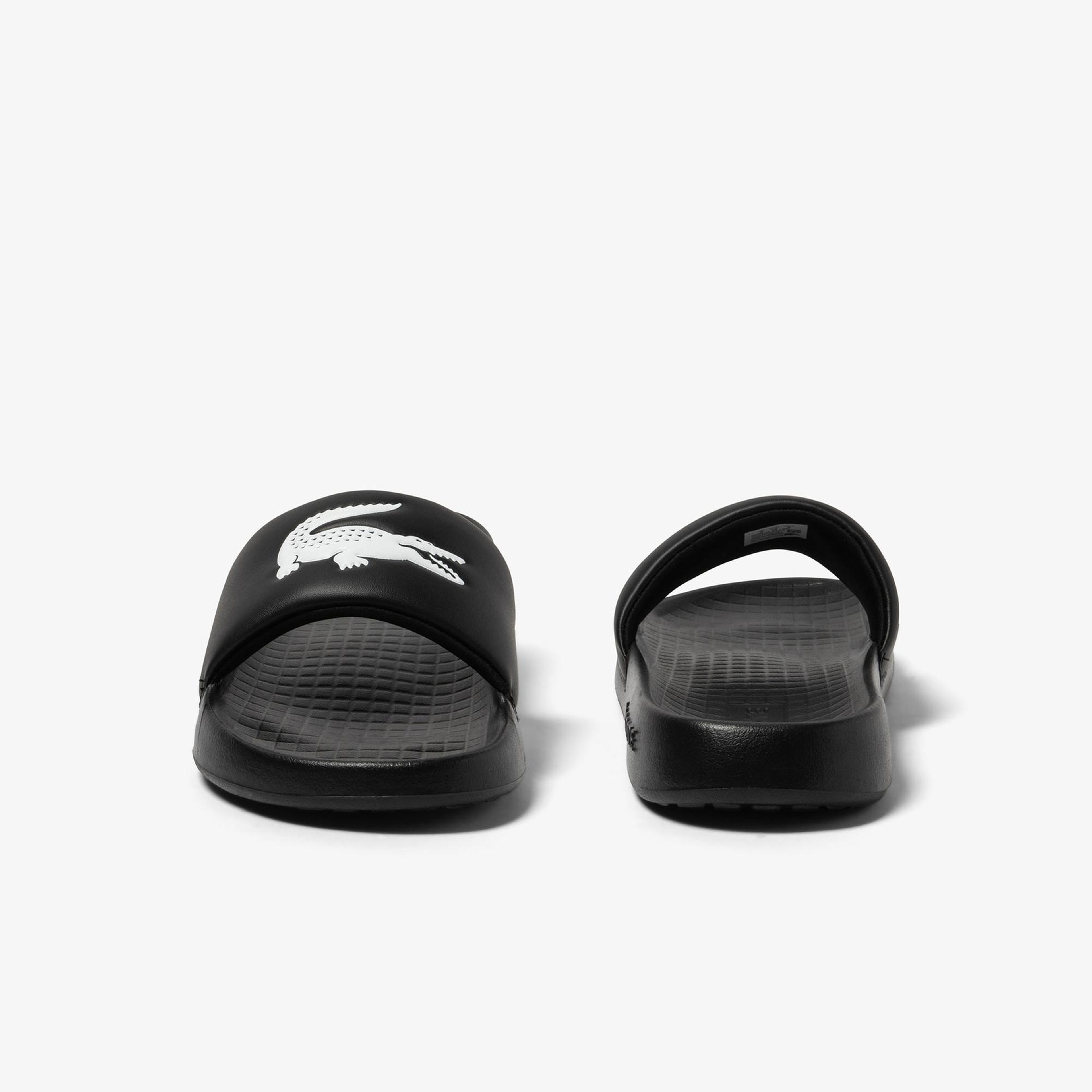 Lacoste Croco 1.0 Kadın Siyah Terlik