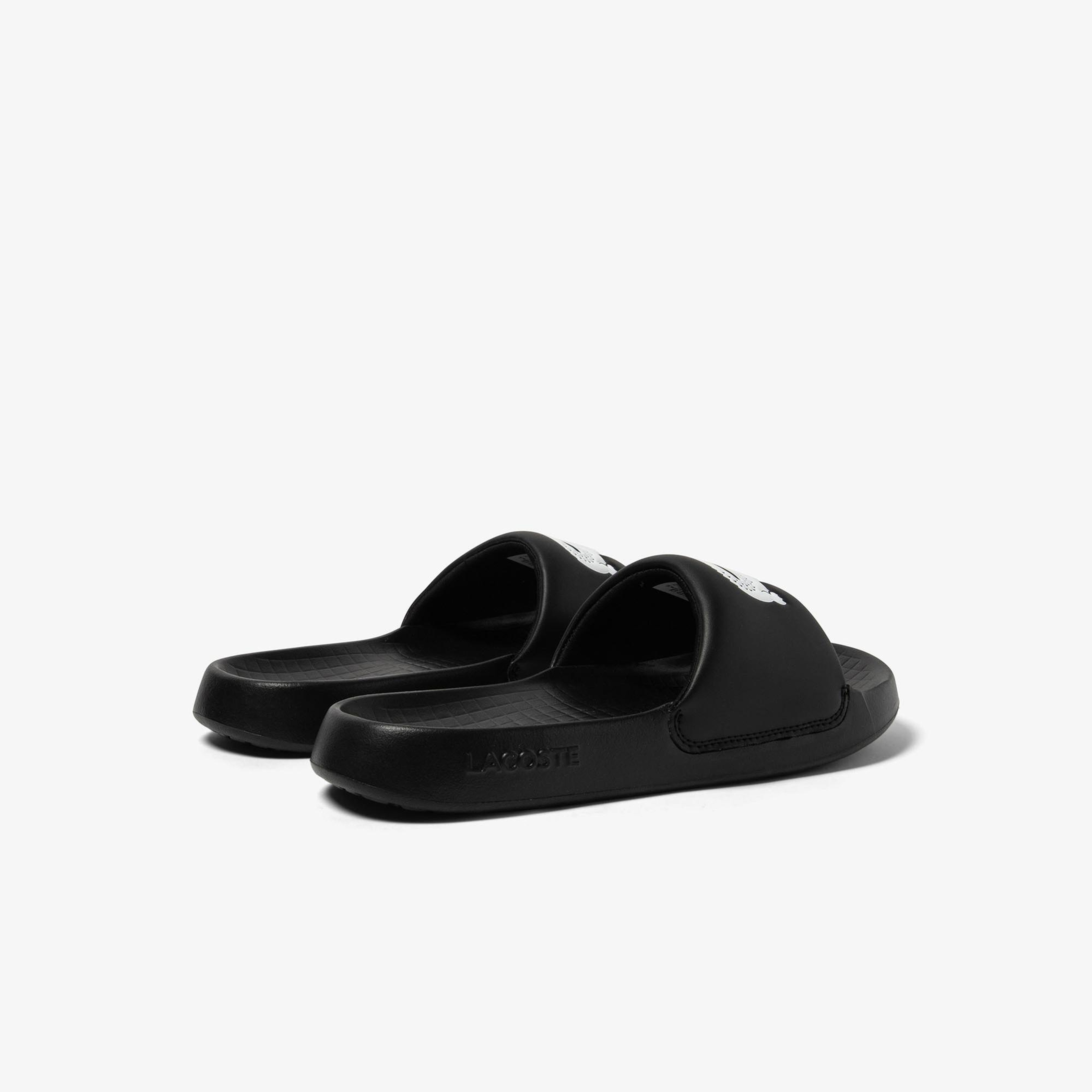 Lacoste Croco 1.0 Kadın Siyah Terlik