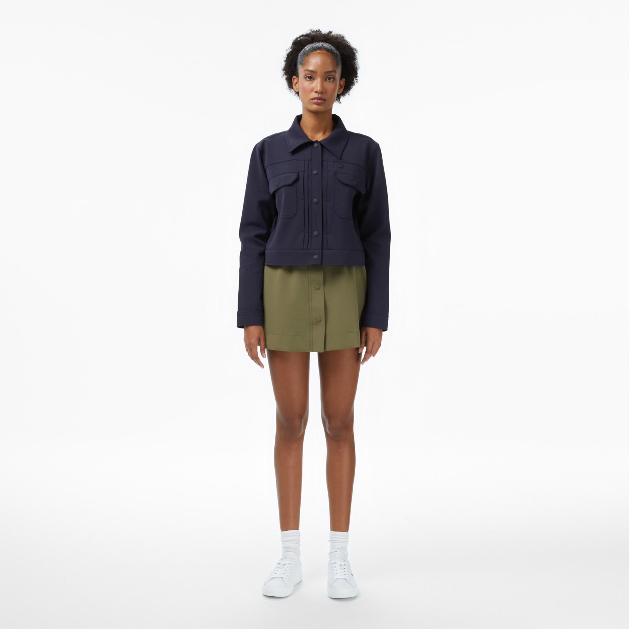 Lacoste Kadın Koyu Mavi Gömlek