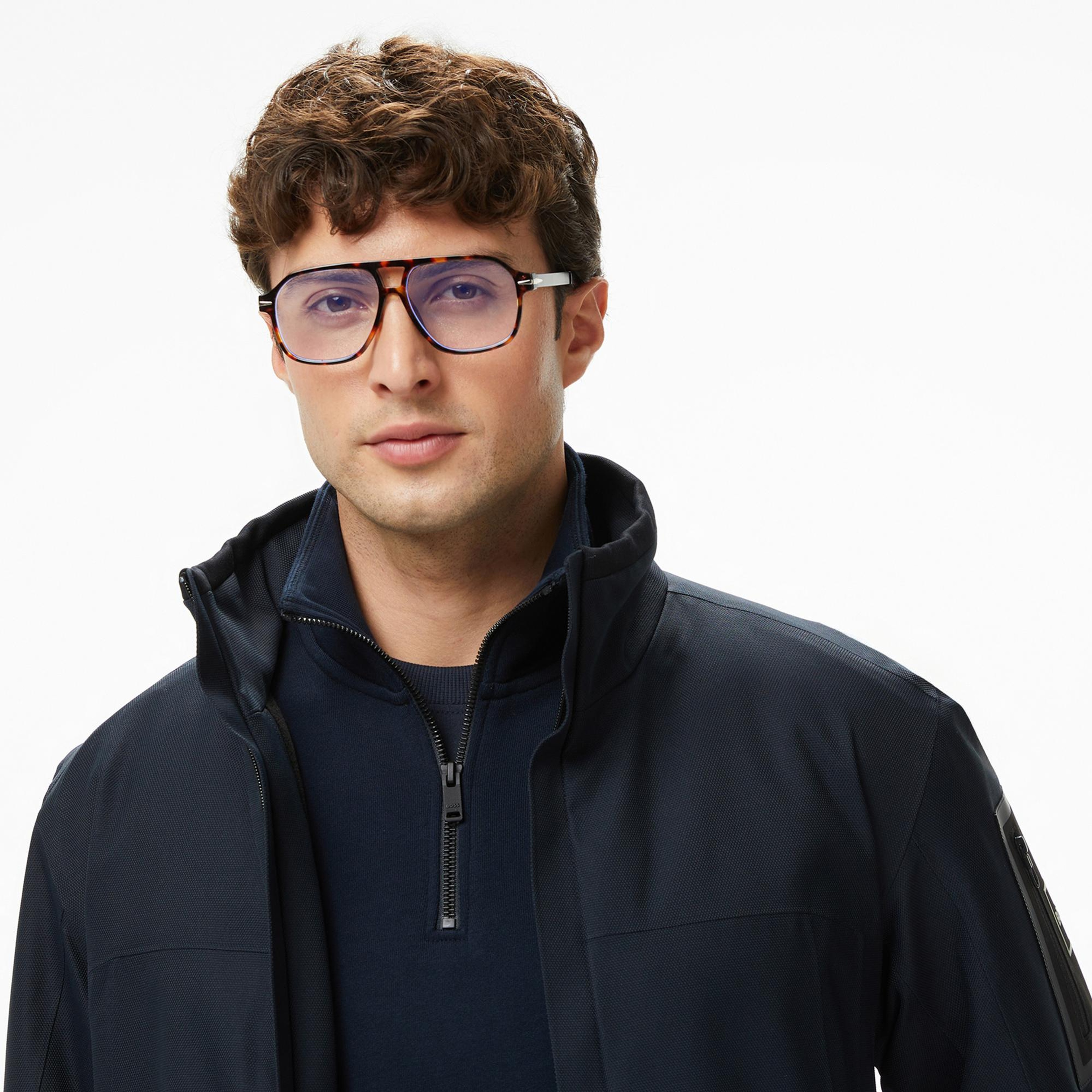 Boss Hexatech Bomber Erkek Lacivert Mont