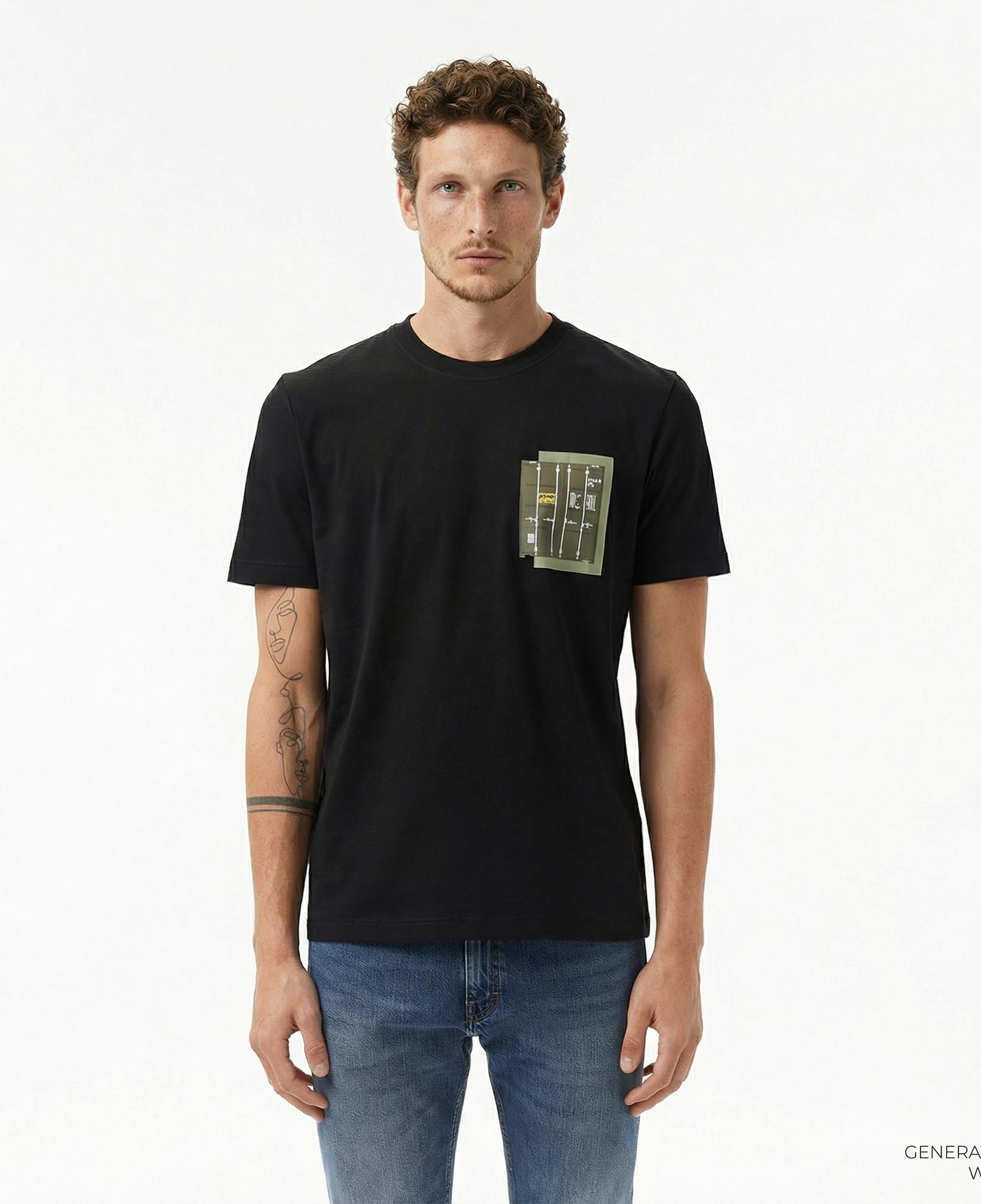 Boss Container Erkek Siyah T-Shirt