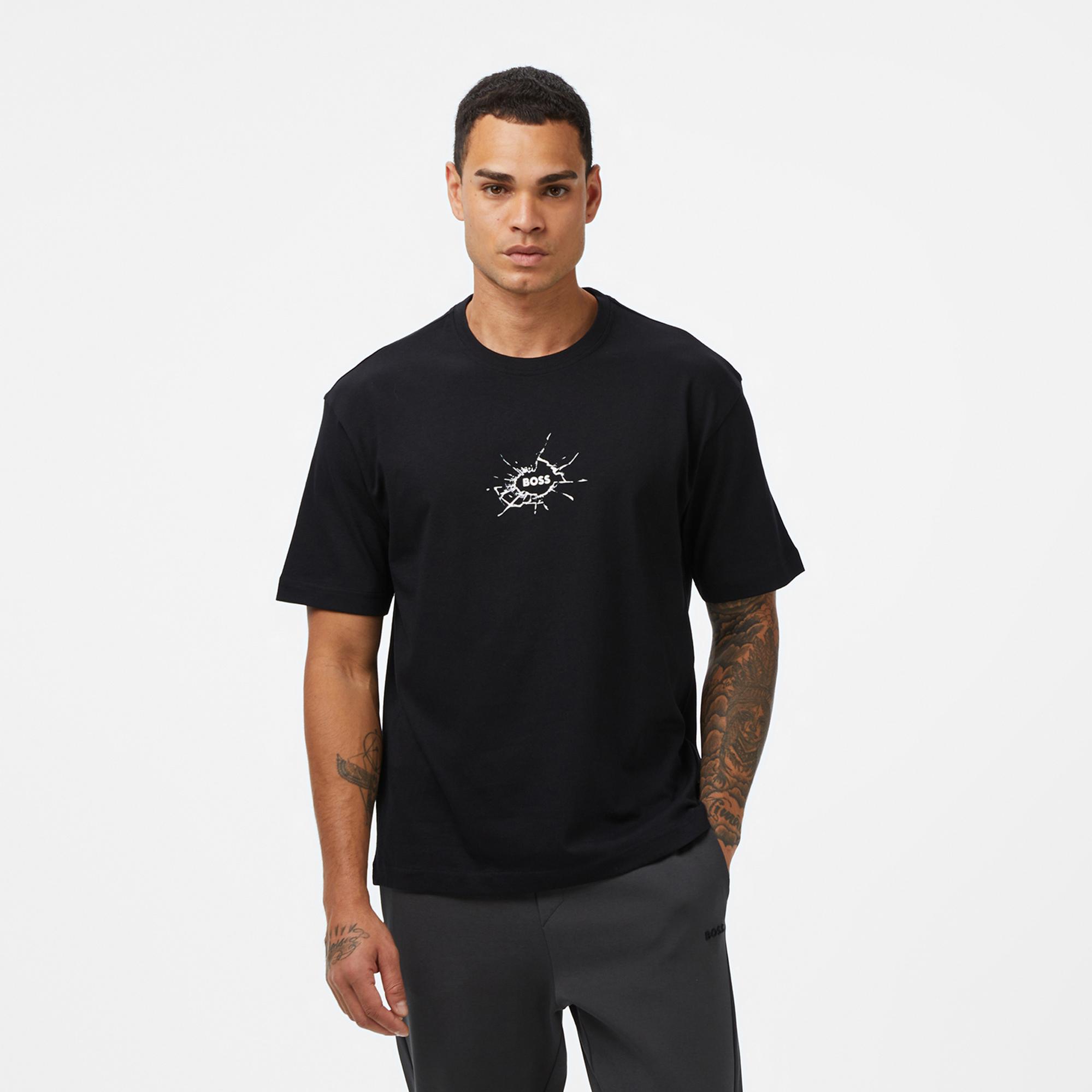 Boss Voyage Erkek Siyah T-Shirt