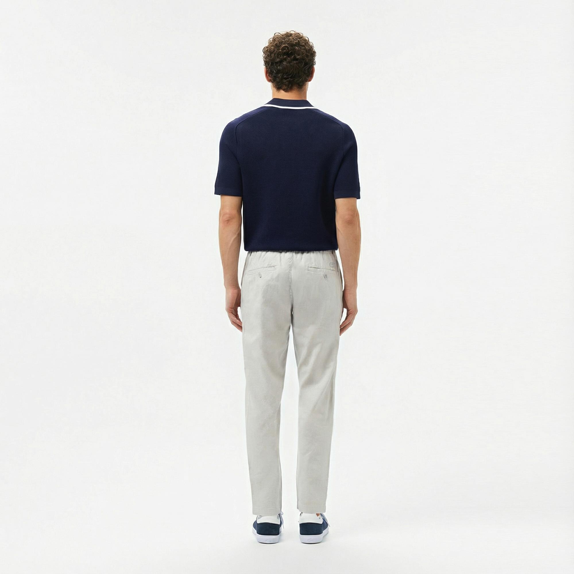 Lacoste Erkek Slim Fit Gri Pantolon