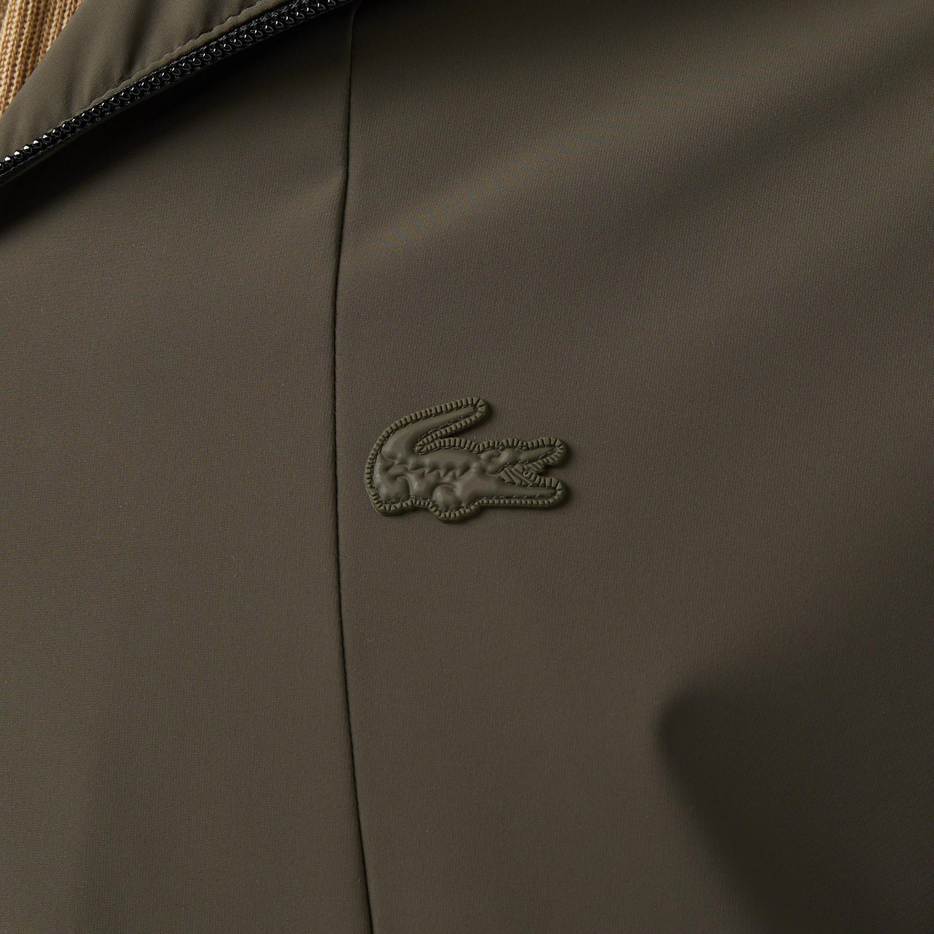 Lacoste Erkek Kapüşonlu Haki Mont