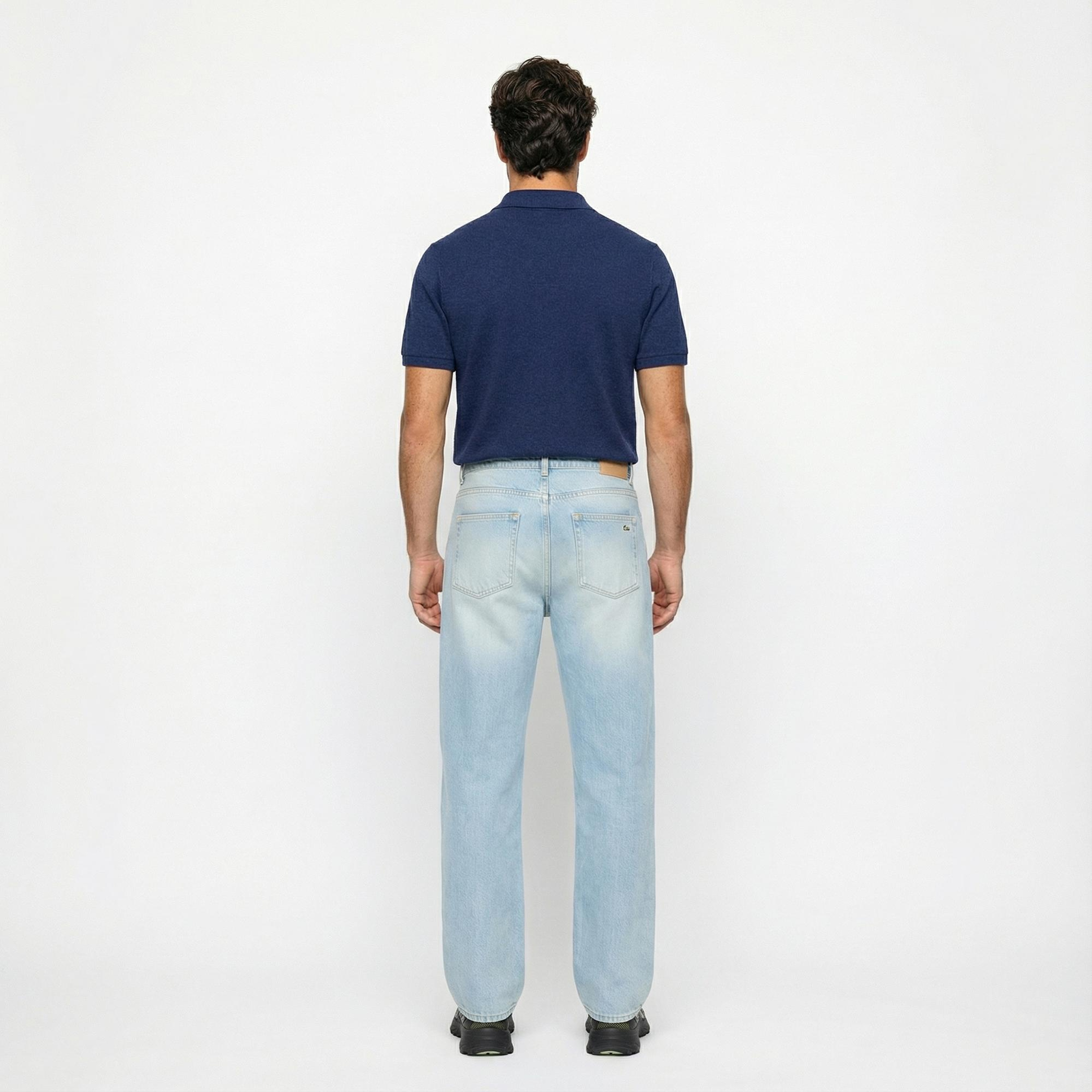 Lacoste Erkek Straight Fit Mavi Pantolon