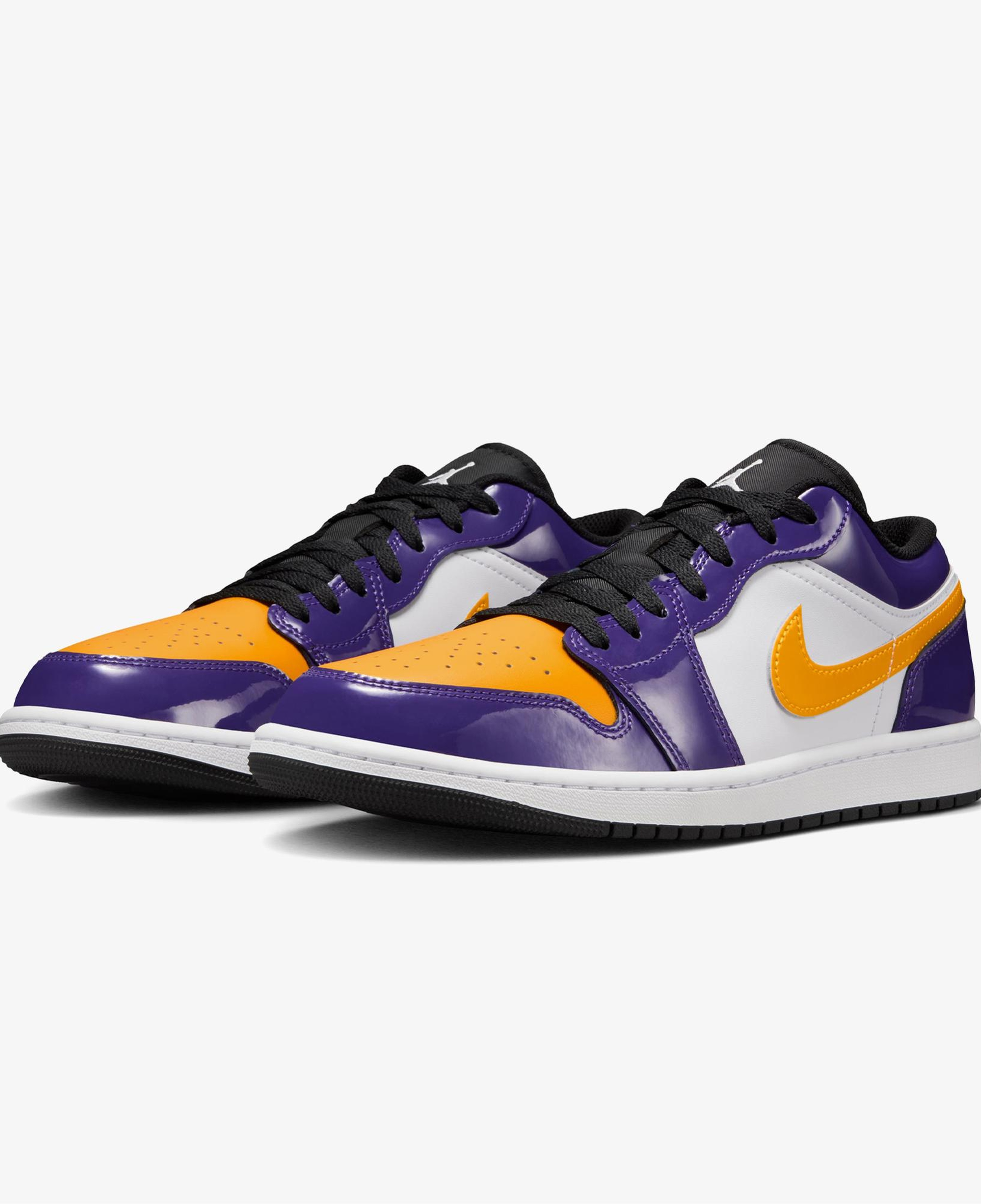 Jordan Air 1 Low SE Erkek Mor Spor Ayakkabı