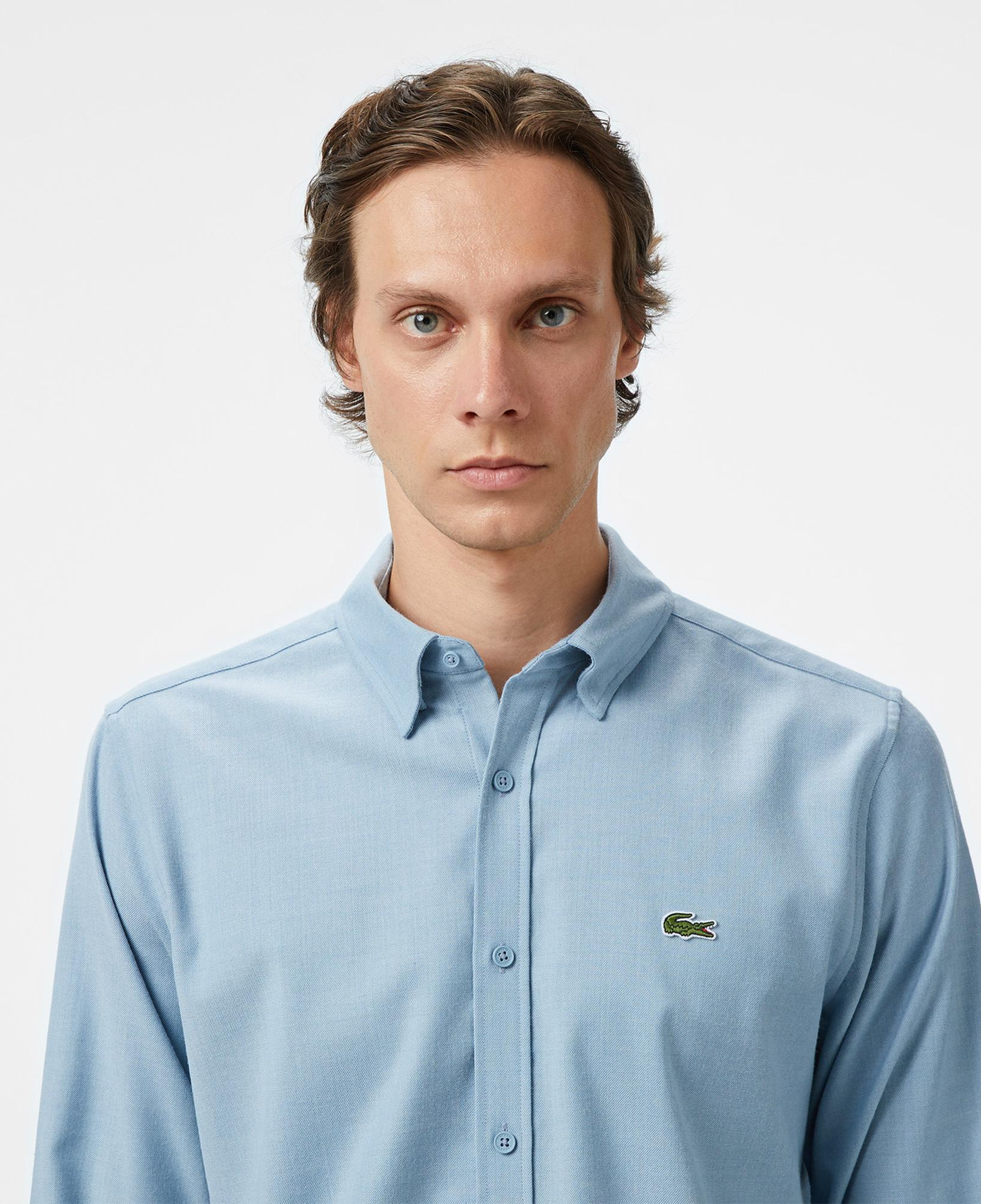 Lacoste Erkek Regular Fit Mavi Gömlek