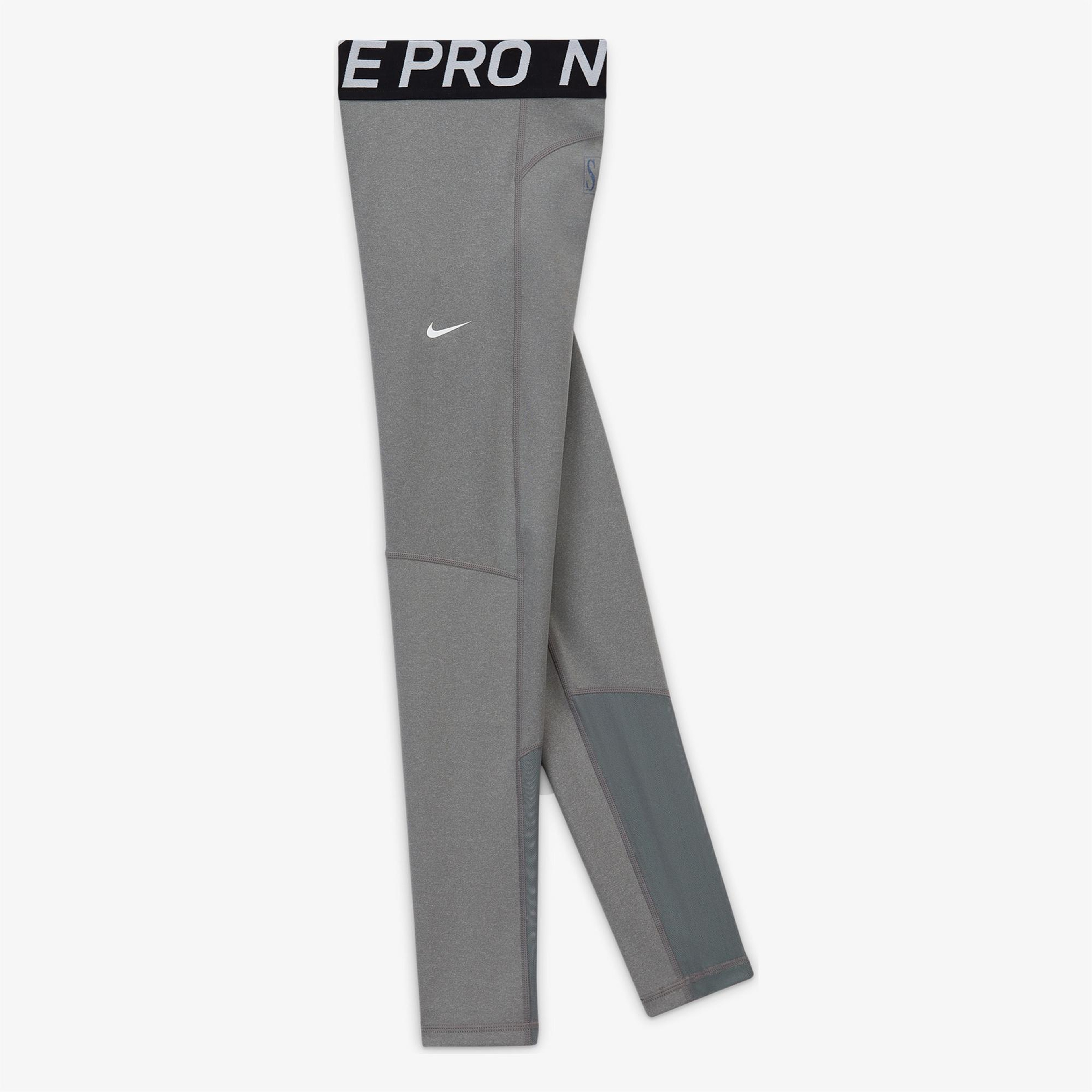 Nike Pro Legging Çocuk Gri Tayt