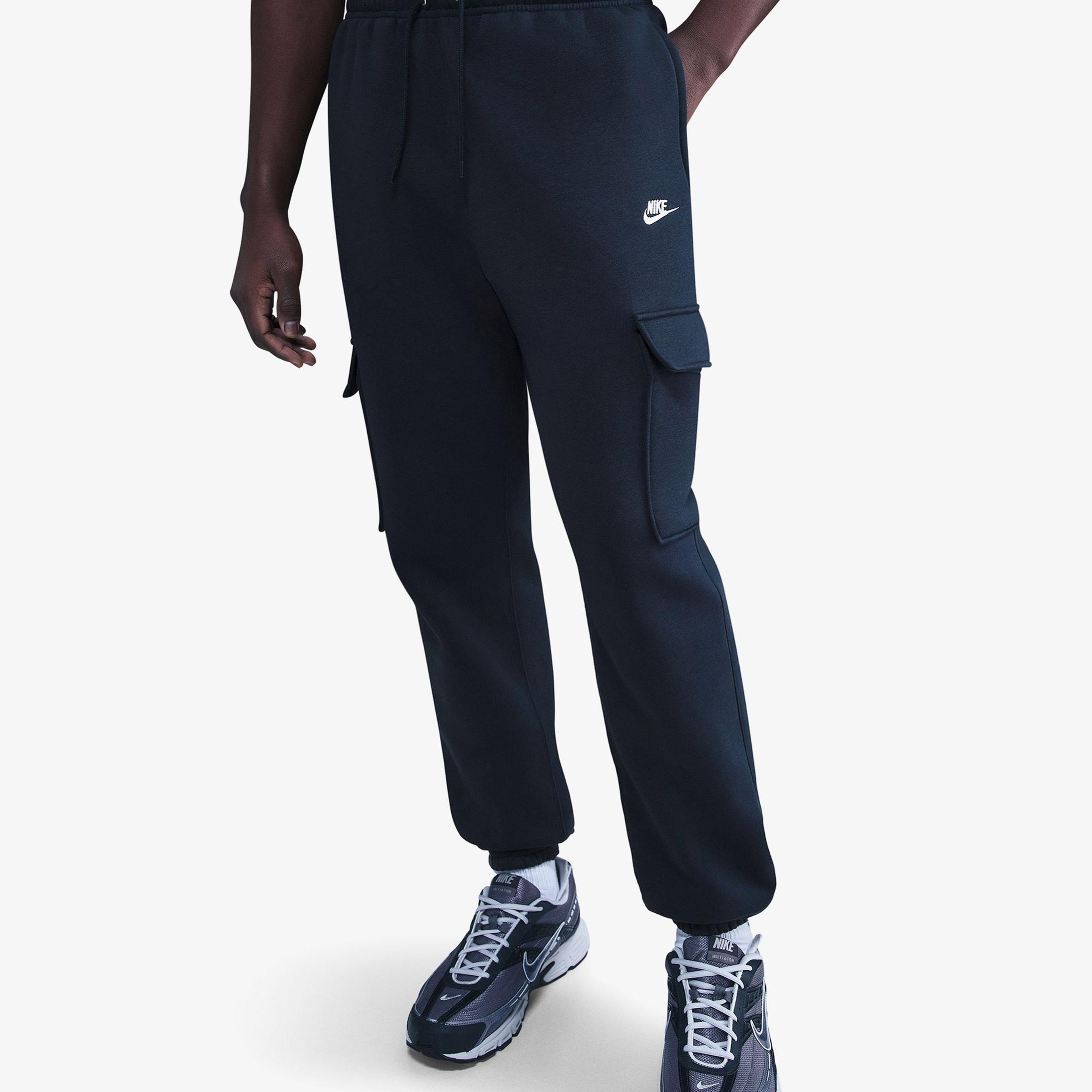 Nike Club Cargo Erkek Lacivert Eşofman Altı