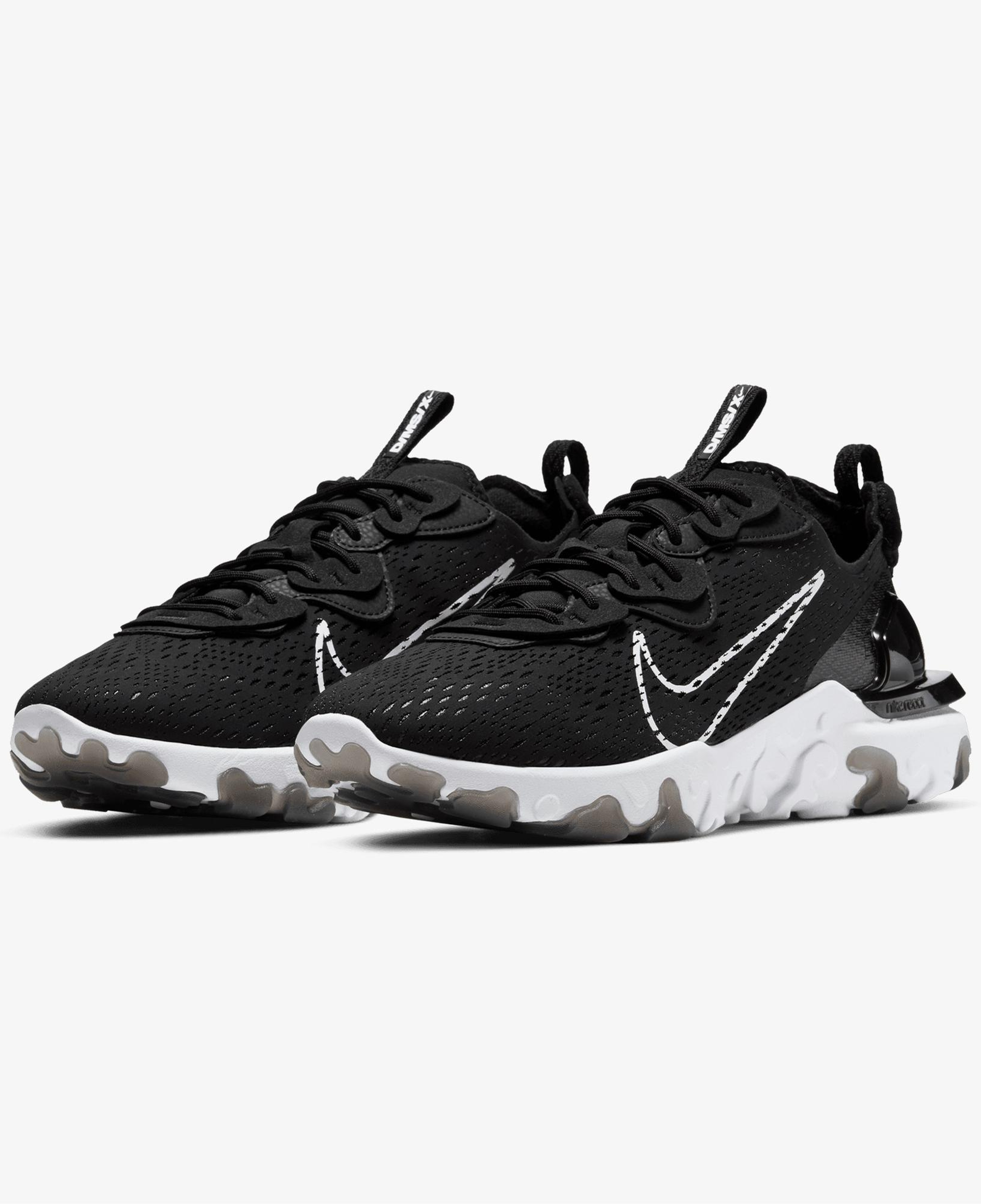 Nike React Vision Erkek Siyah Spor Ayakkabı