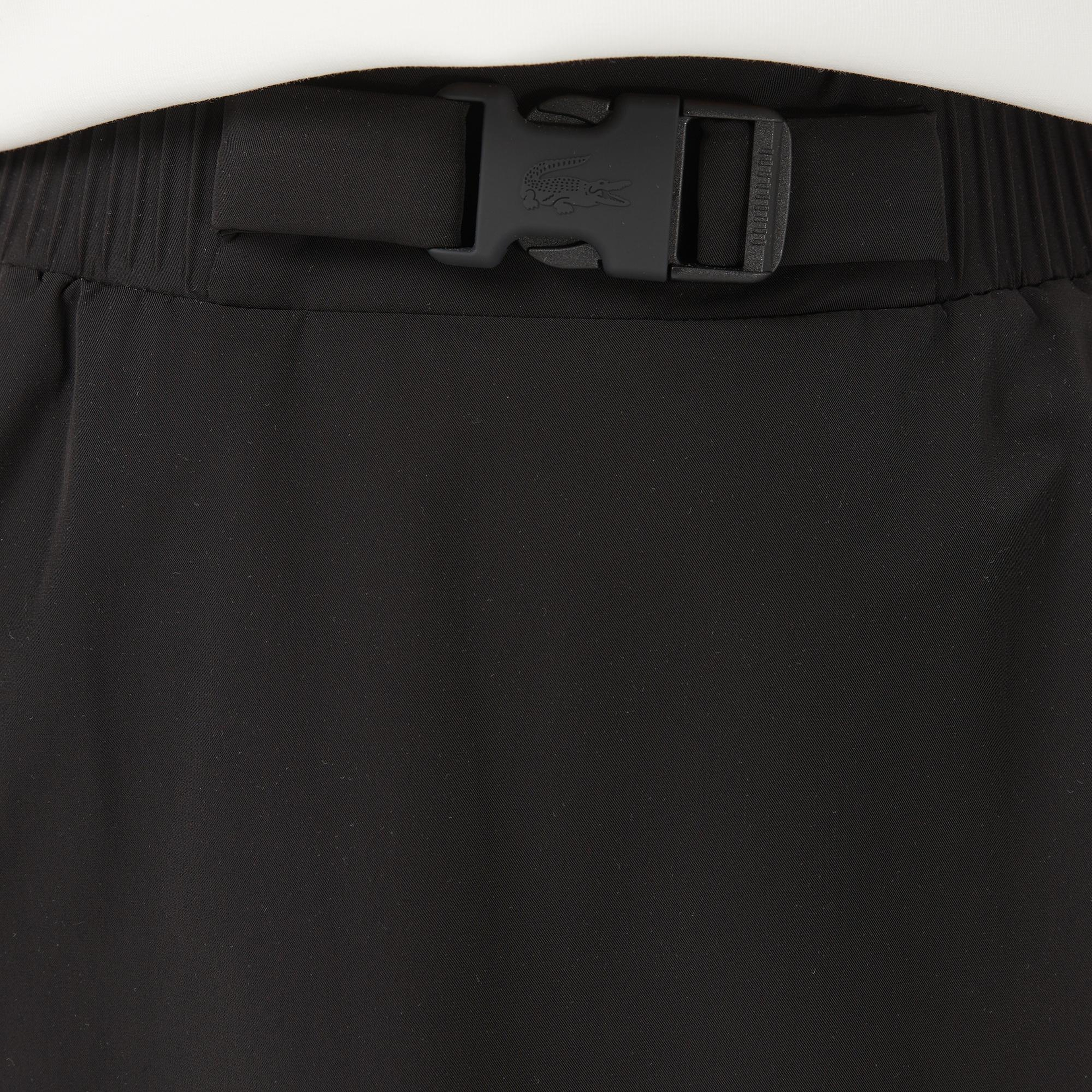 Lacoste Kadın Classic Fit Siyah Etek