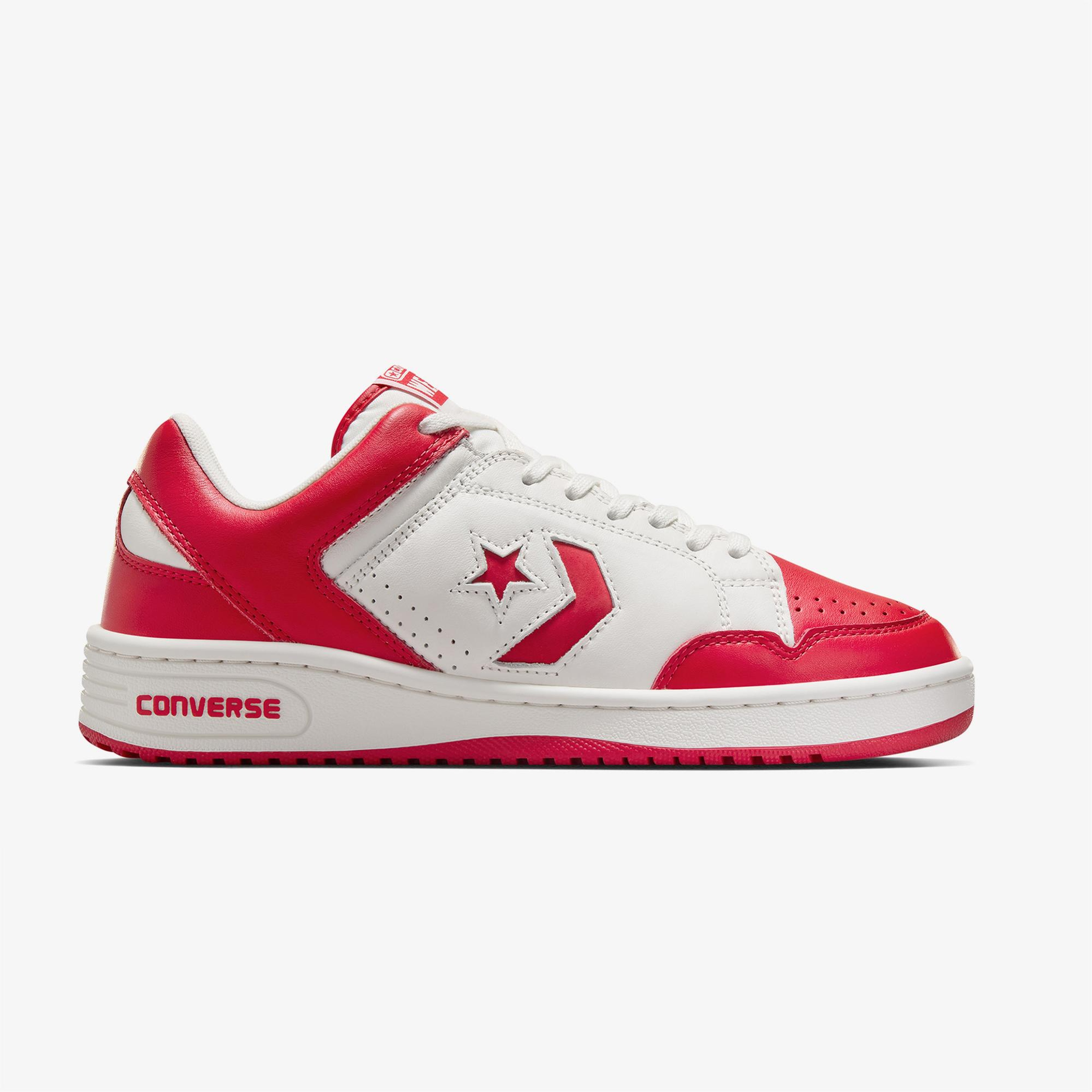 Converse Weapon Unisex Kırmızı Deri Sneaker