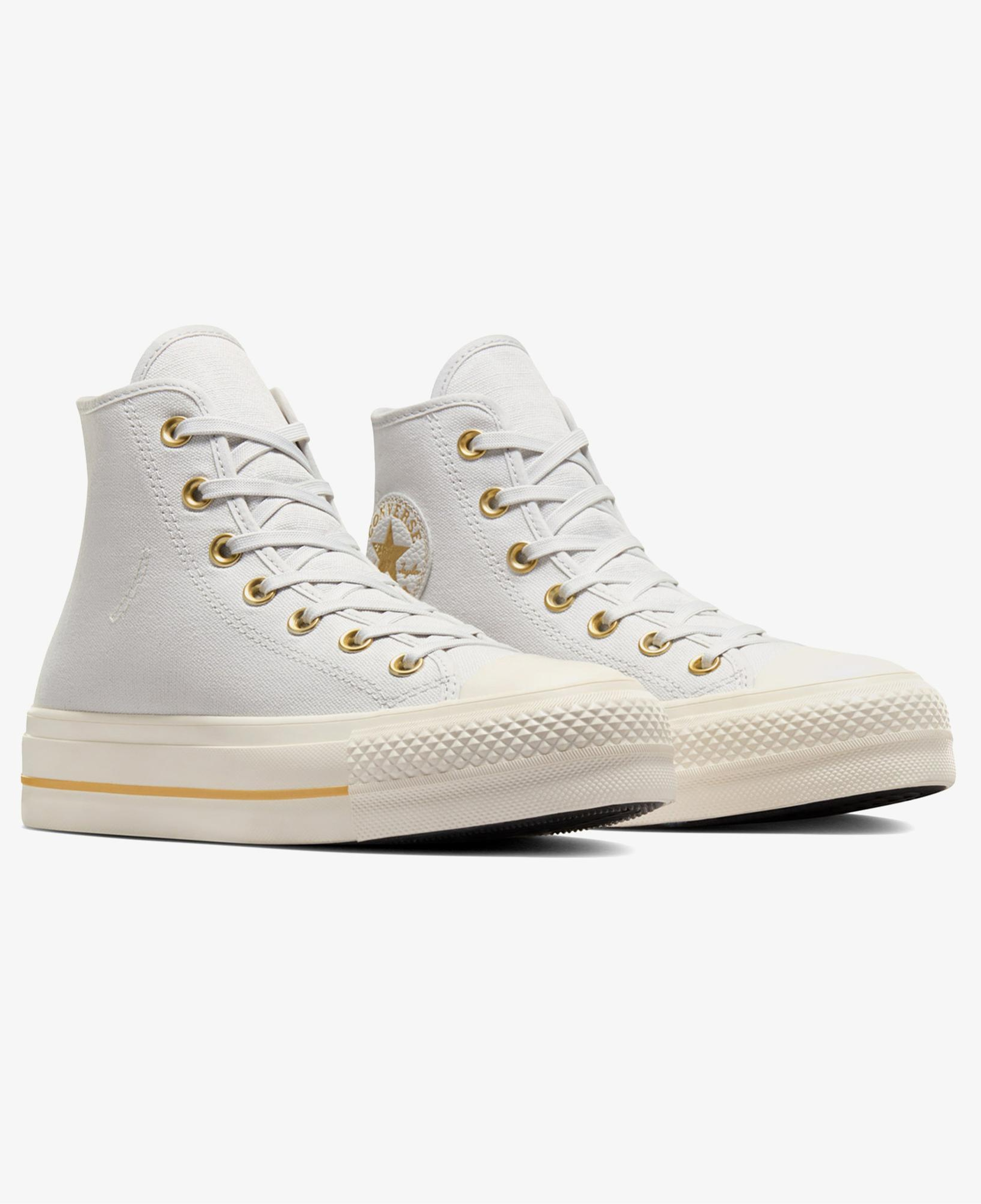 Converse Chuck Taylor All Star Lift Kadın Gri Platform Sneaker