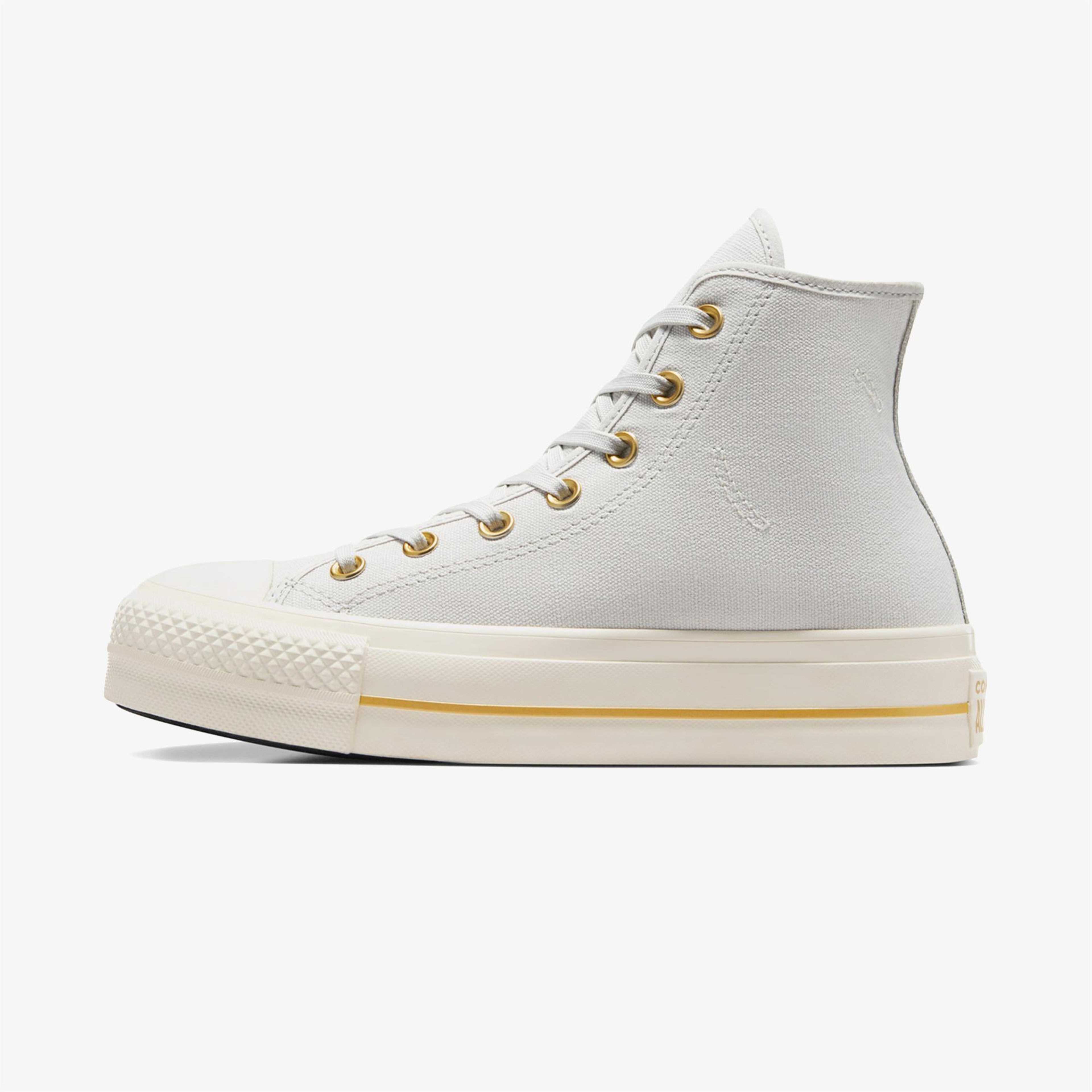 Converse Chuck Taylor All Star Lift Kadın Gri Platform Sneaker