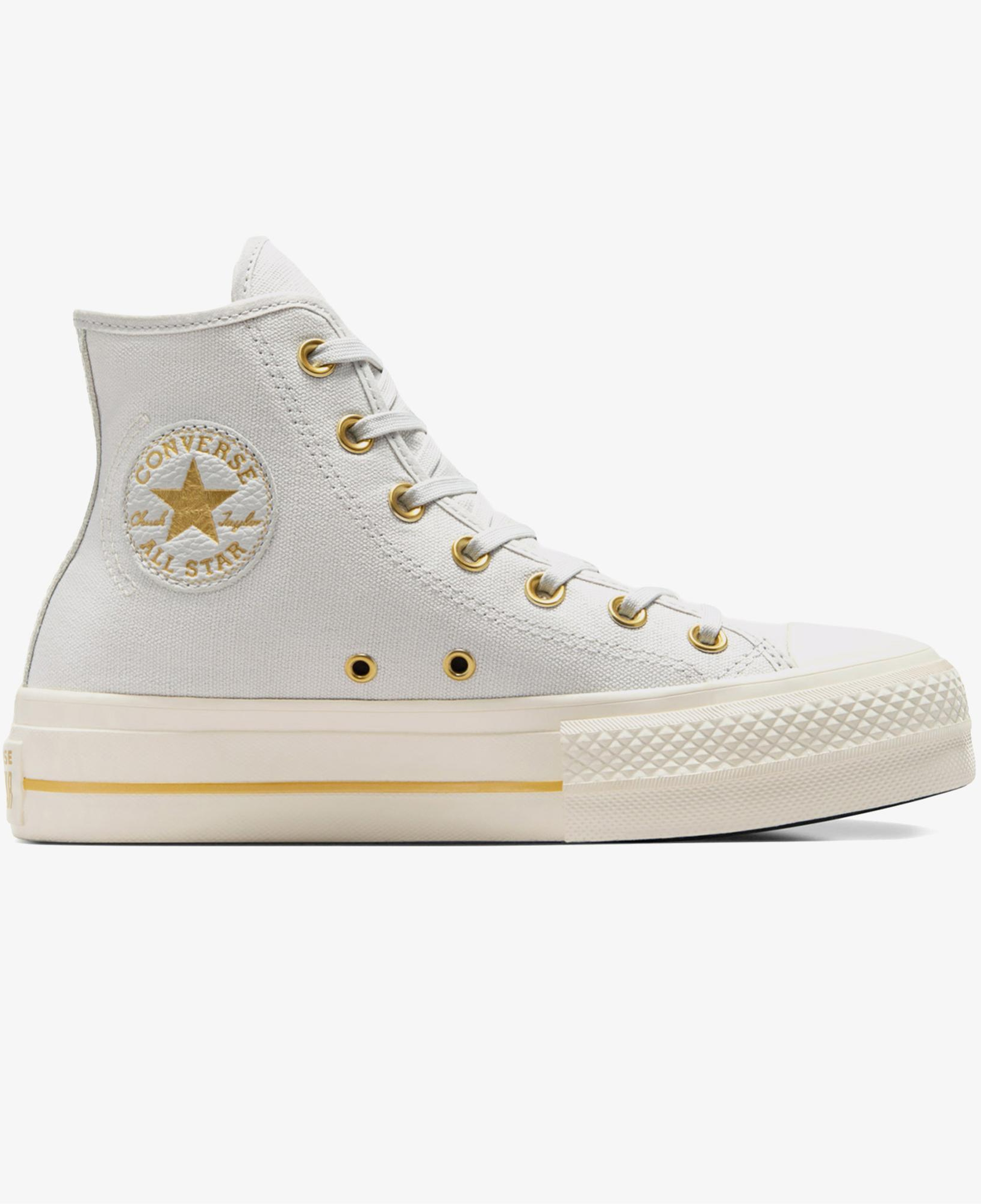 Converse Chuck Taylor All Star Lift Kadın Gri Platform Sneaker