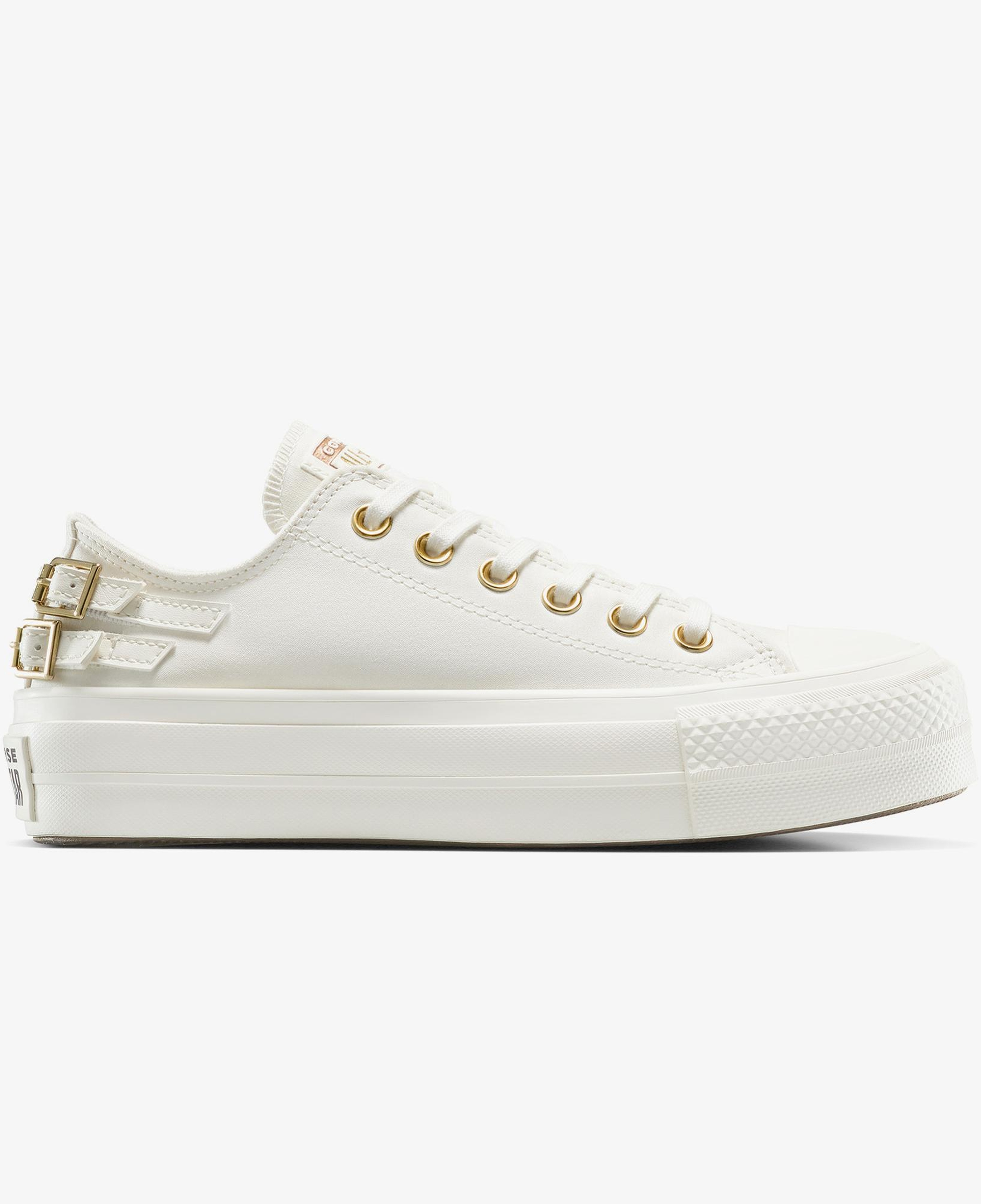 Converse Chuck Taylor All Star Lift Platform Buckle Unisex Siyah Sneaker