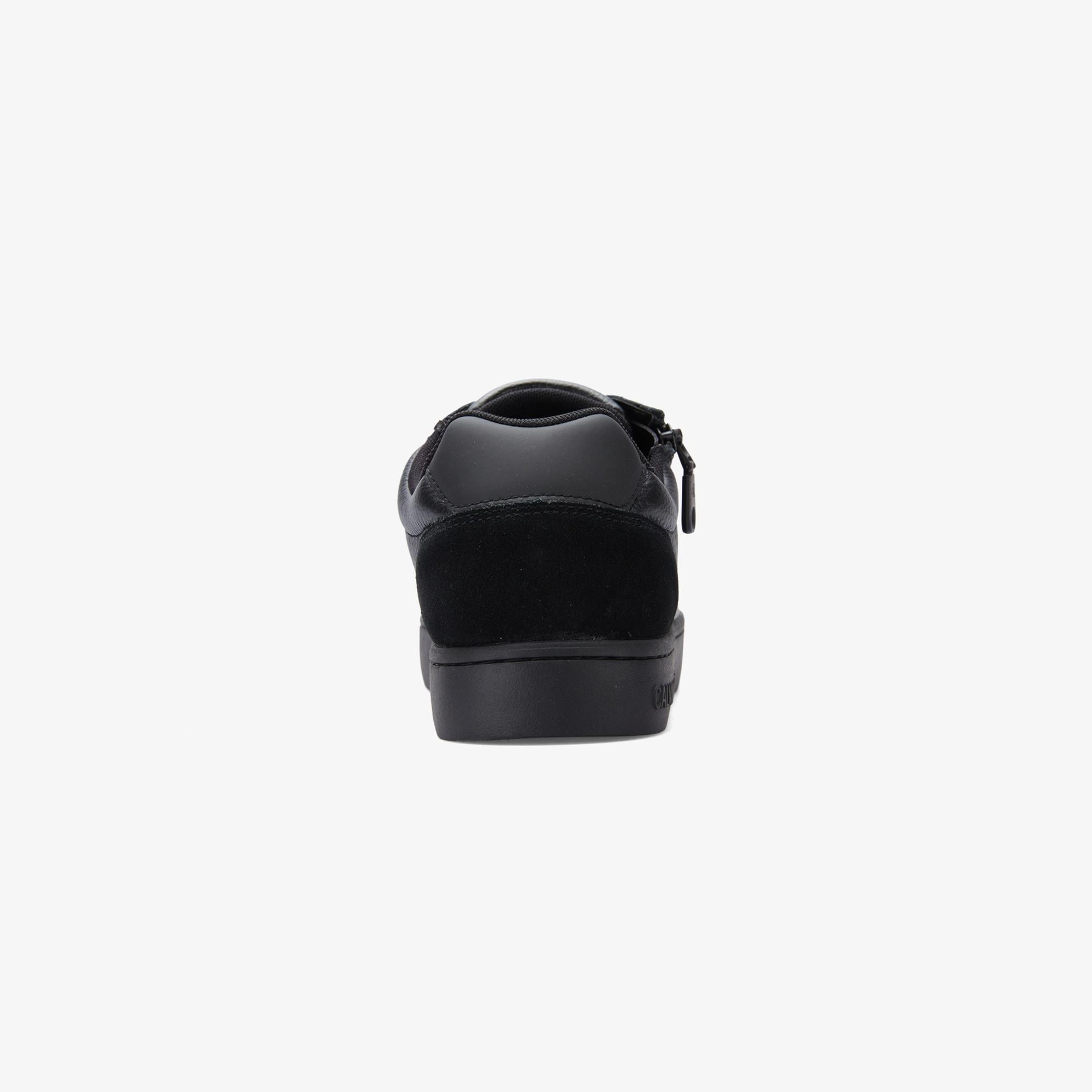 Calvin Klein Classic Cupsole Zip Low Erkek Siyah Sneaker