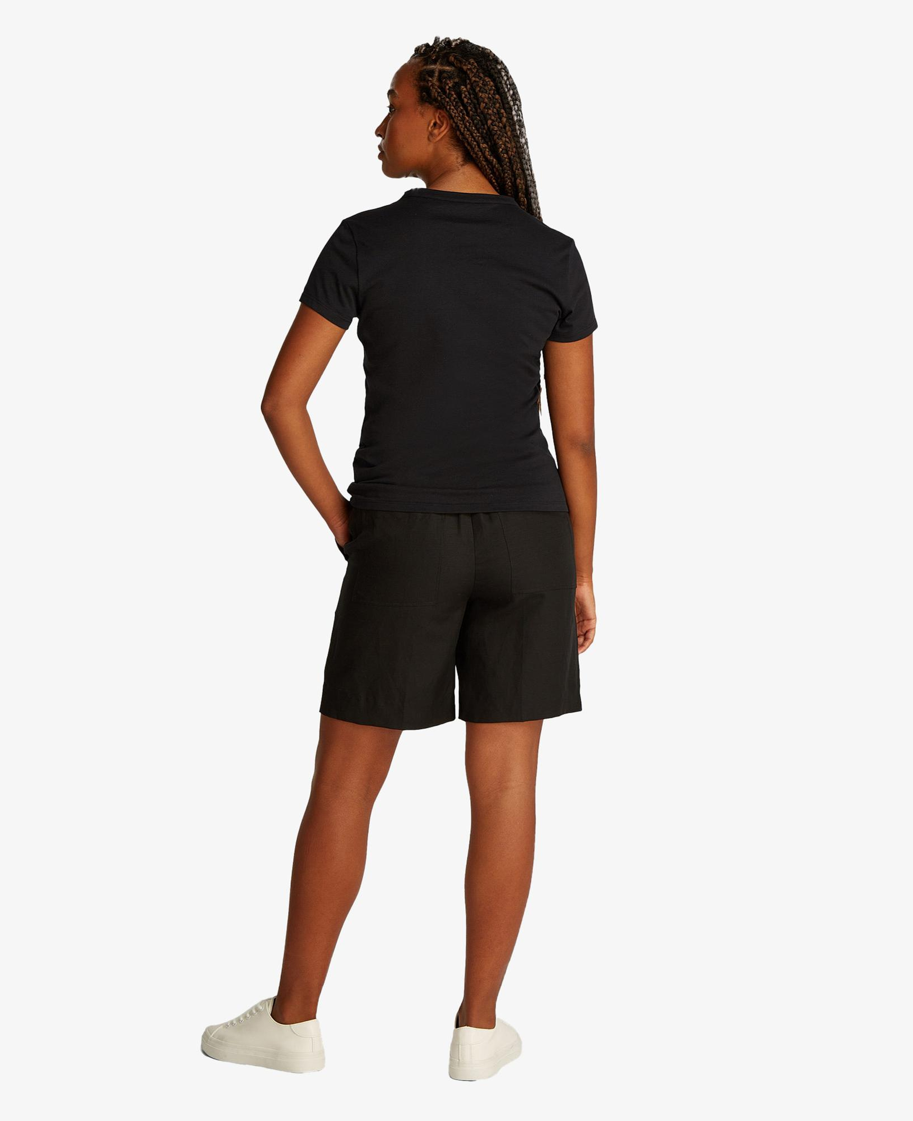 Calvin Klein Kadın Siyah T-Shirt