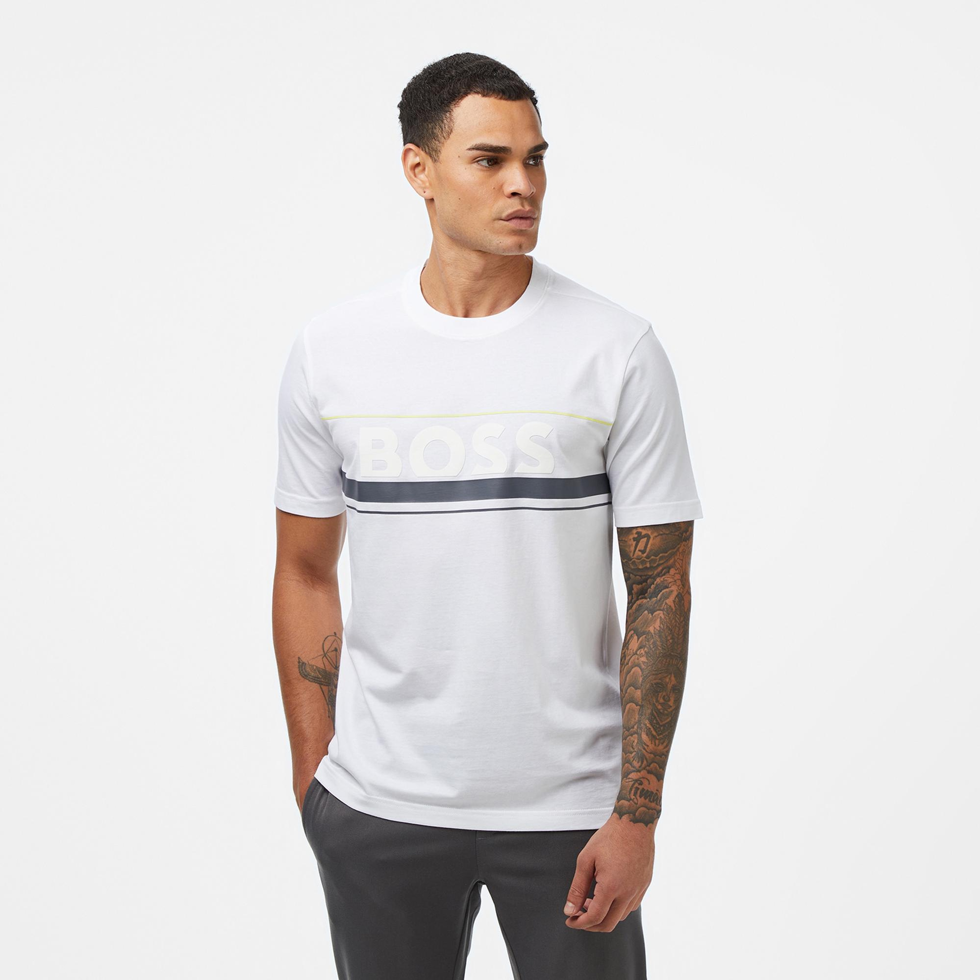 Boss Iconic Erkek Beyaz T-Shirt