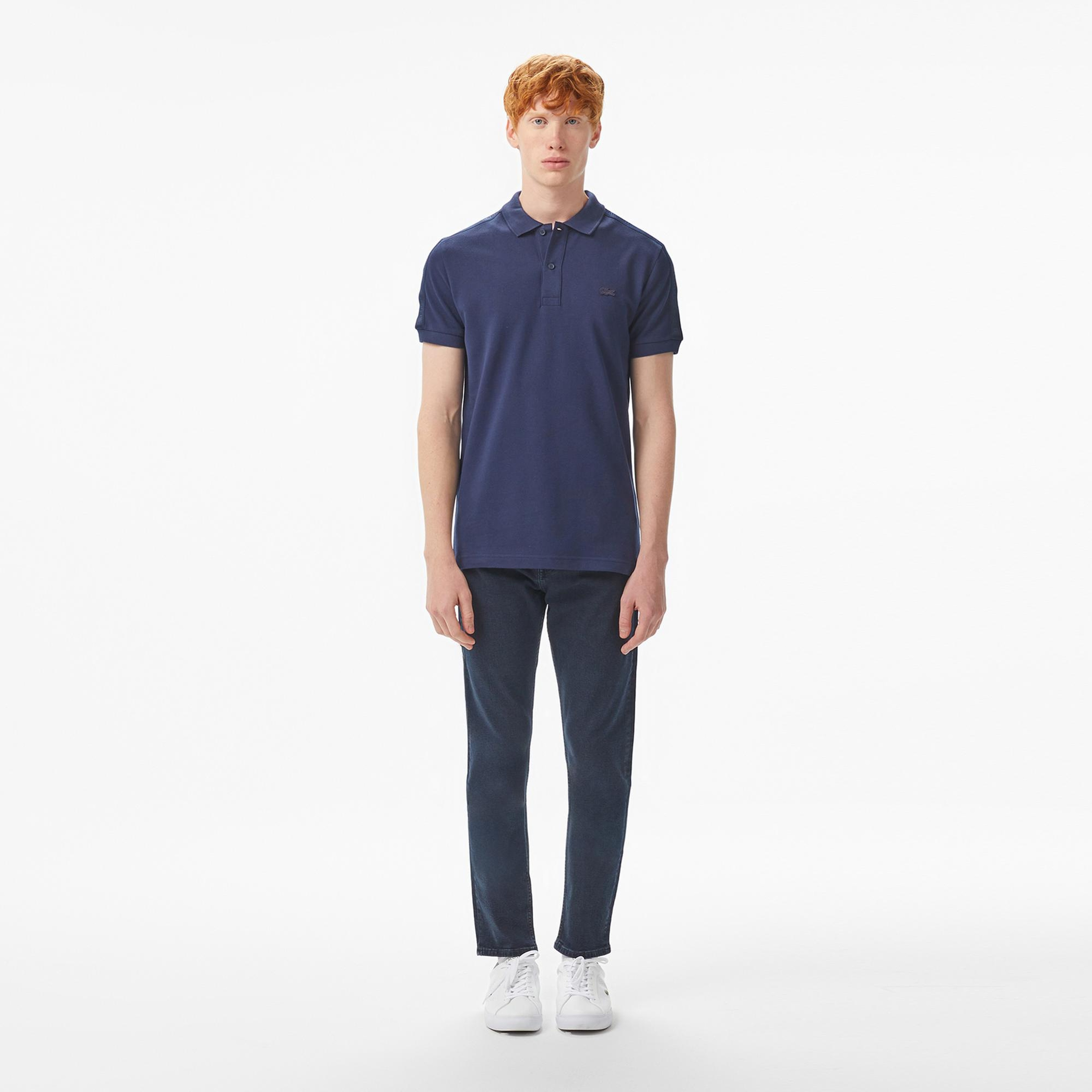 Lacoste Erkek Regular Fit Lacivert Polo