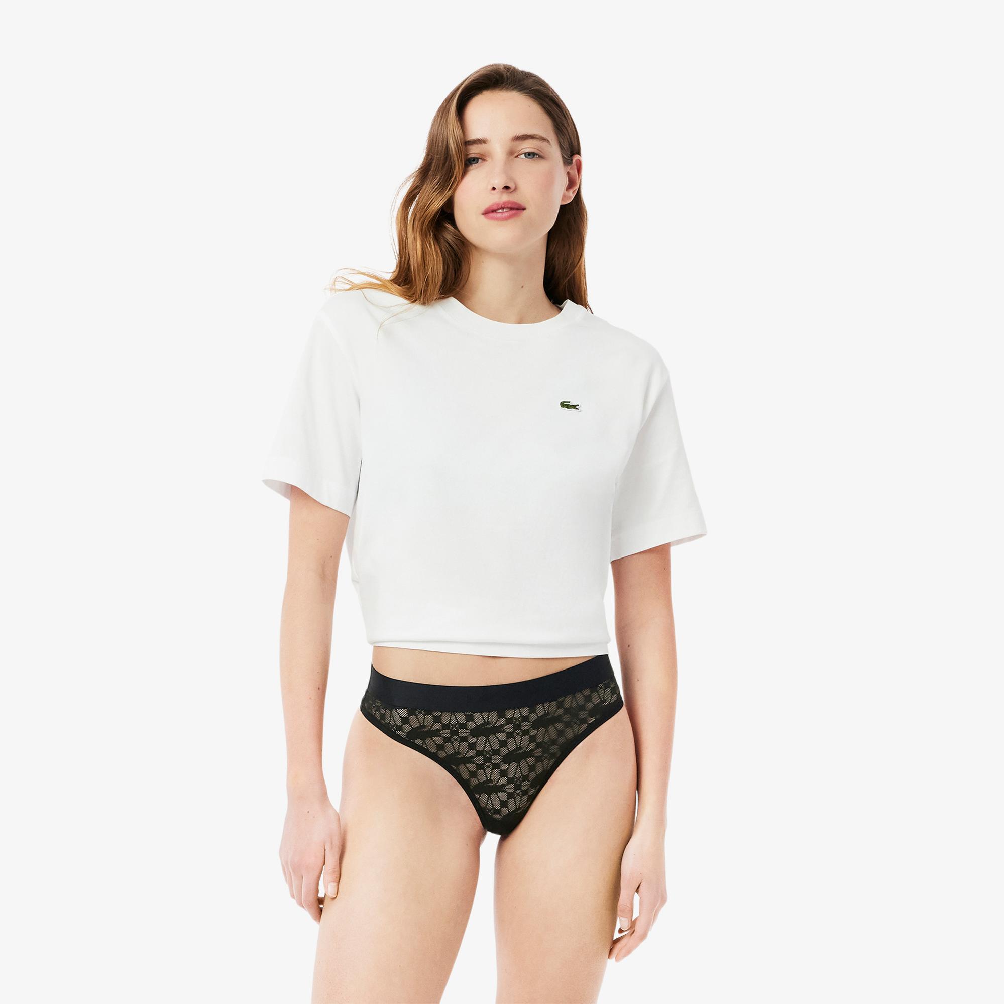 Lacoste Kadın Siyah Külot