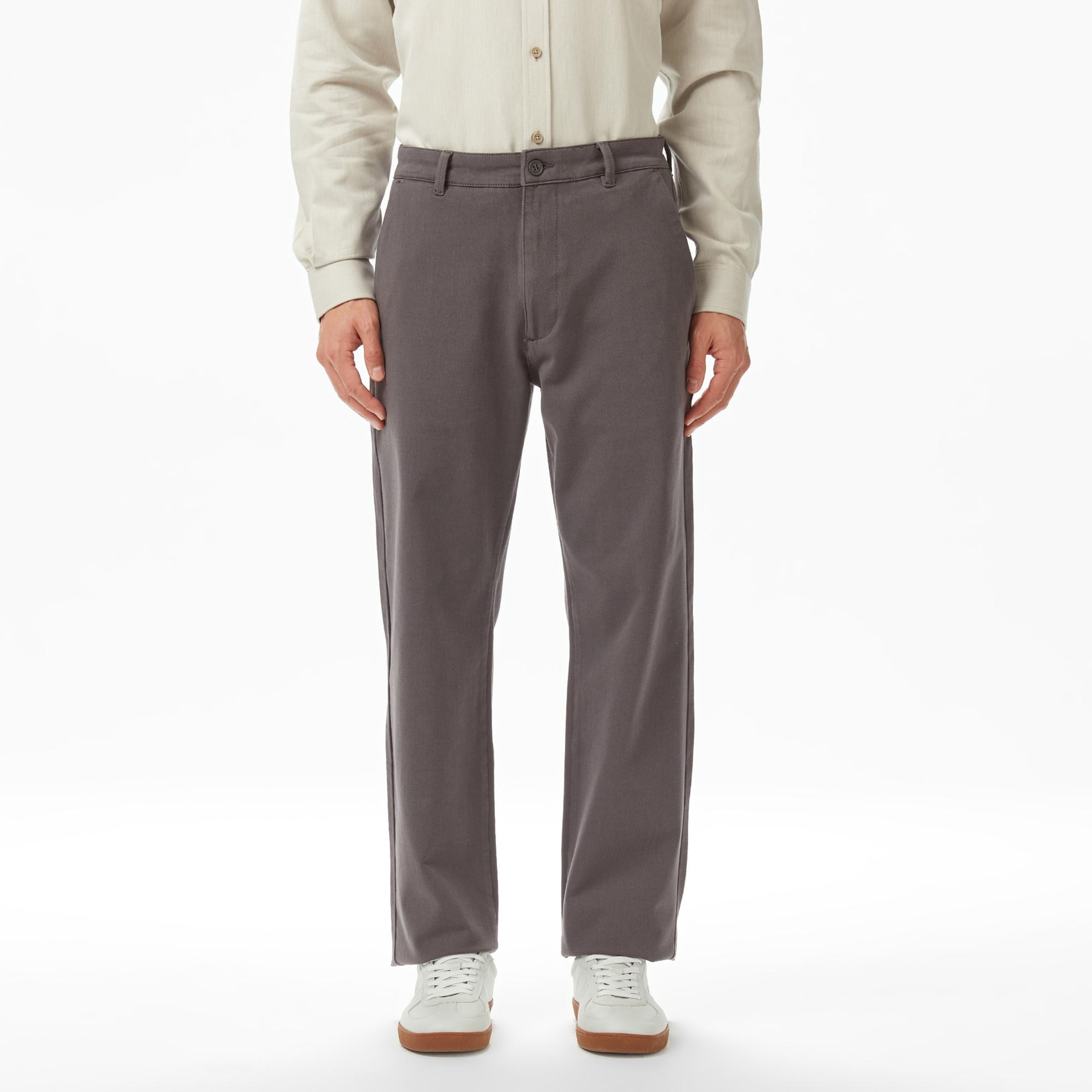 Lacoste Erkek Slim Fit Koyu Gri Pantolon