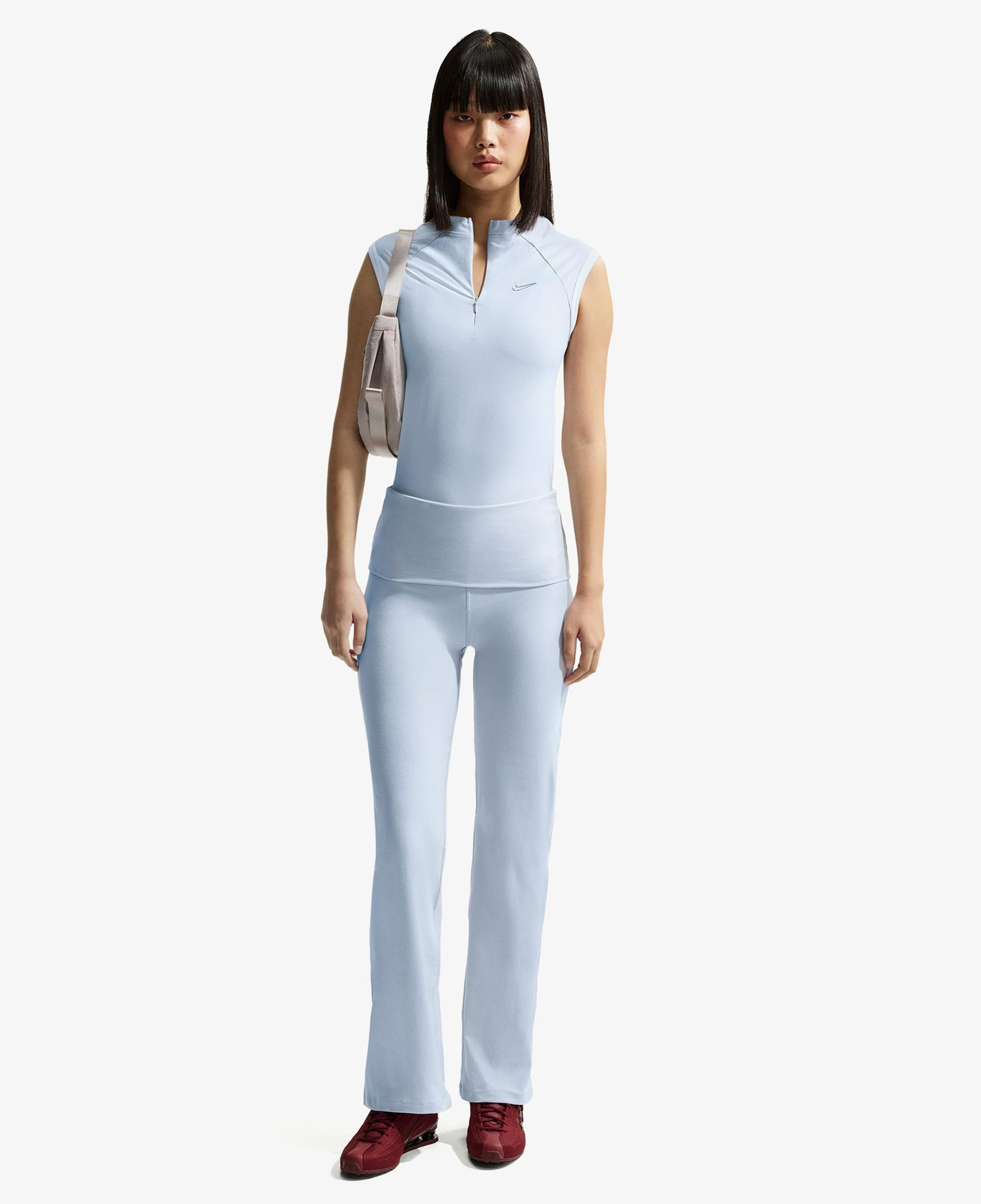 Nike Sportswear Flared Kadın Mavi Eşofman Altı