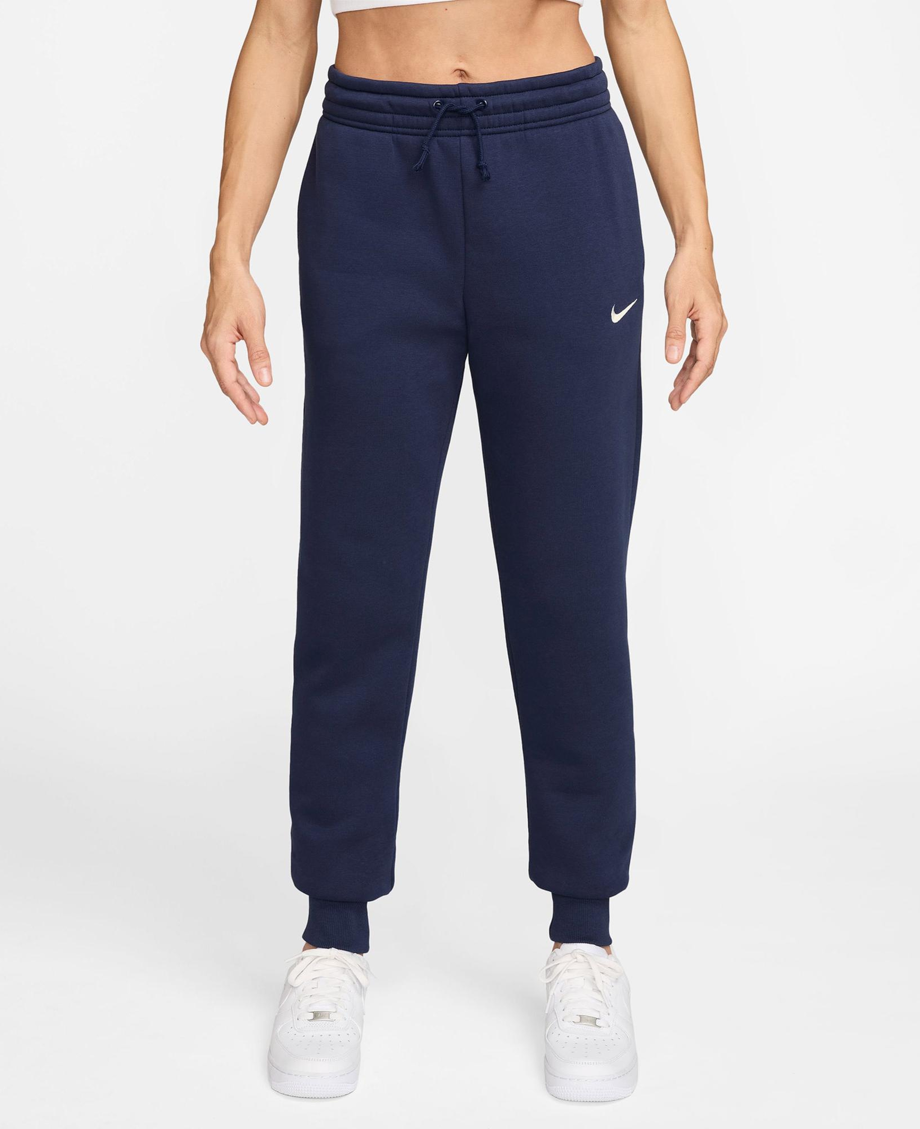 Nike Sportswear Phoenix Fleece Kadın Lacivert Eşofman Altı