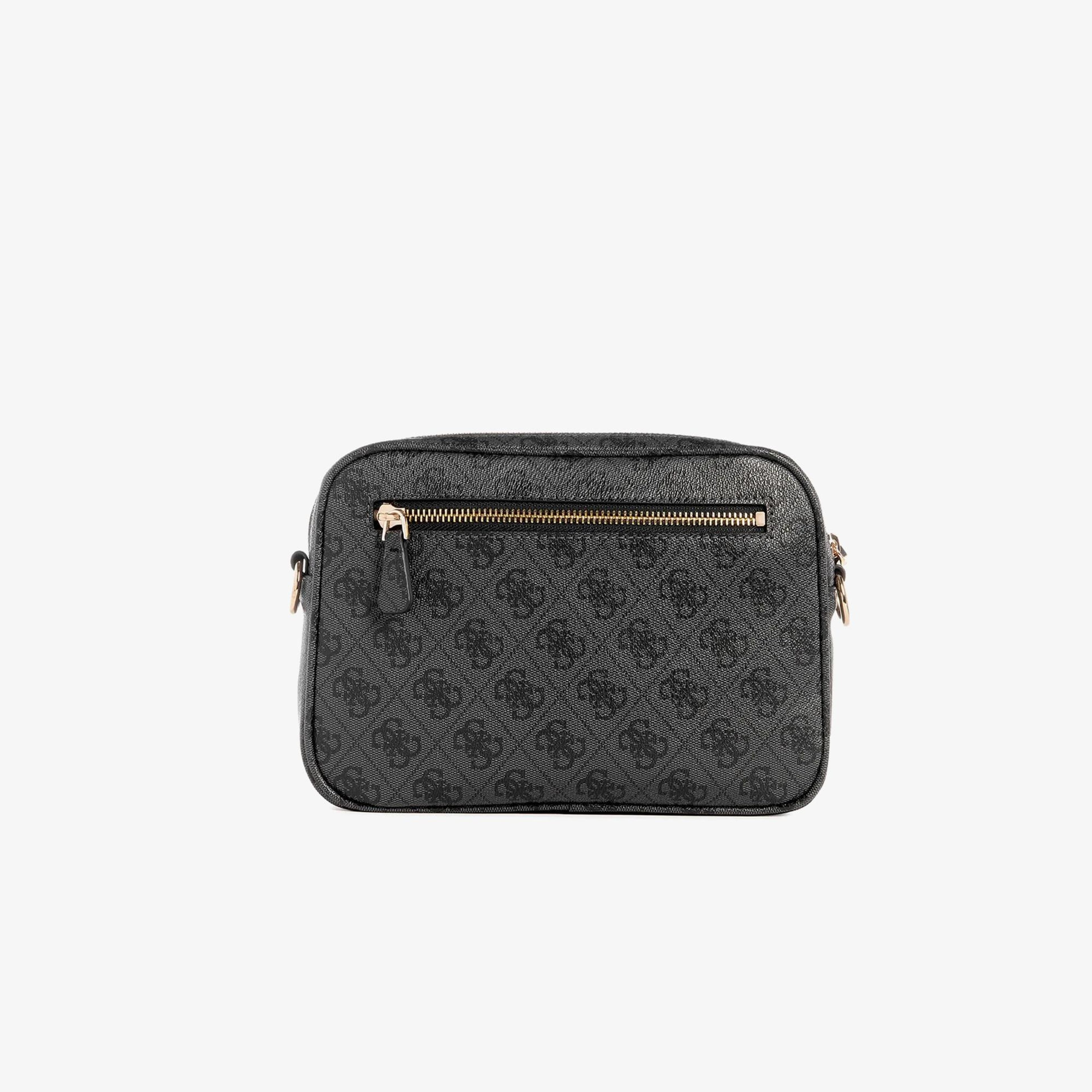 Guess Didi Society Satchel Heritage Camera Kadın Antrasit Çapraz Çanta