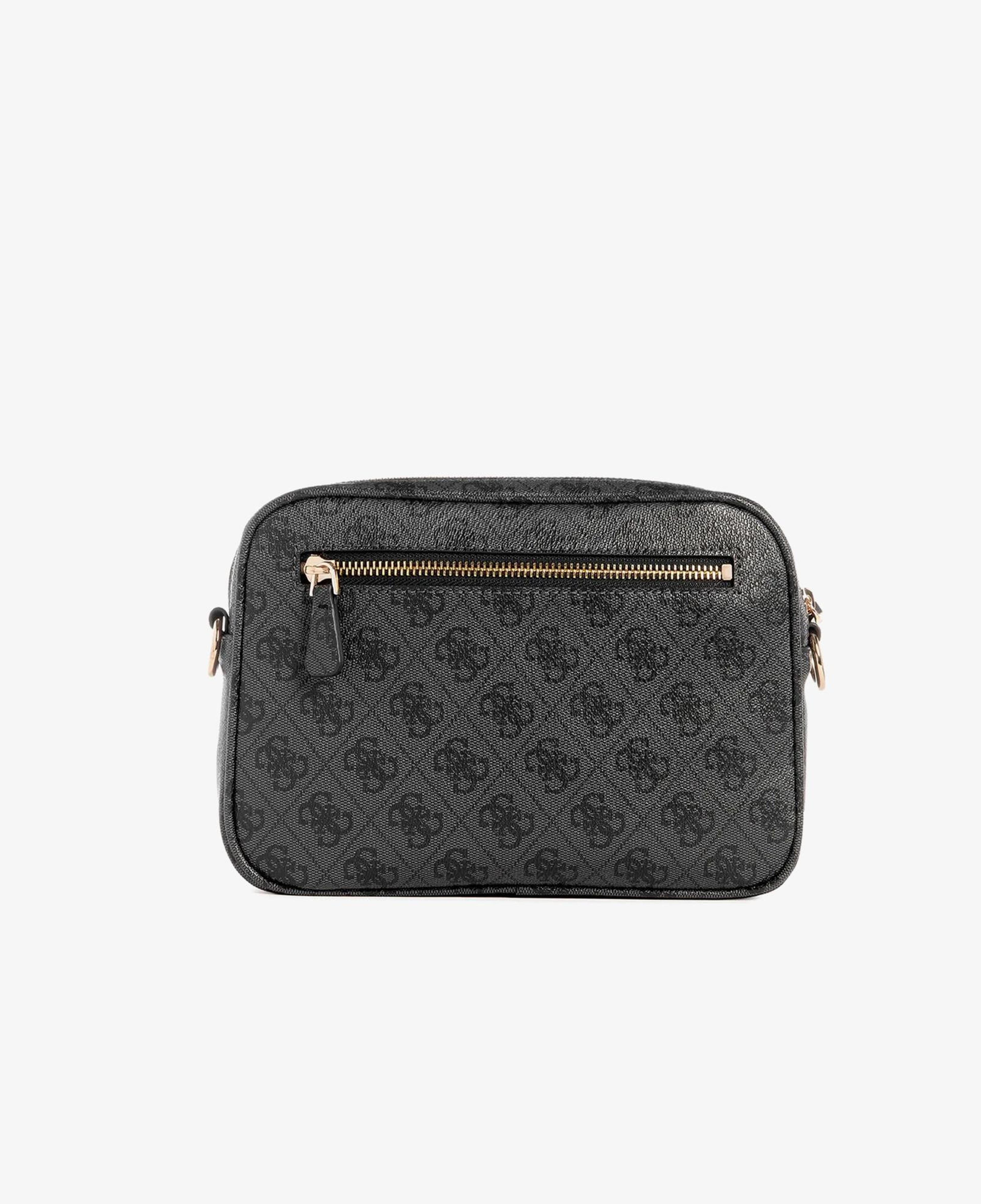 Guess Didi Society Satchel Heritage Camera Kadın Antrasit Çapraz Çanta
