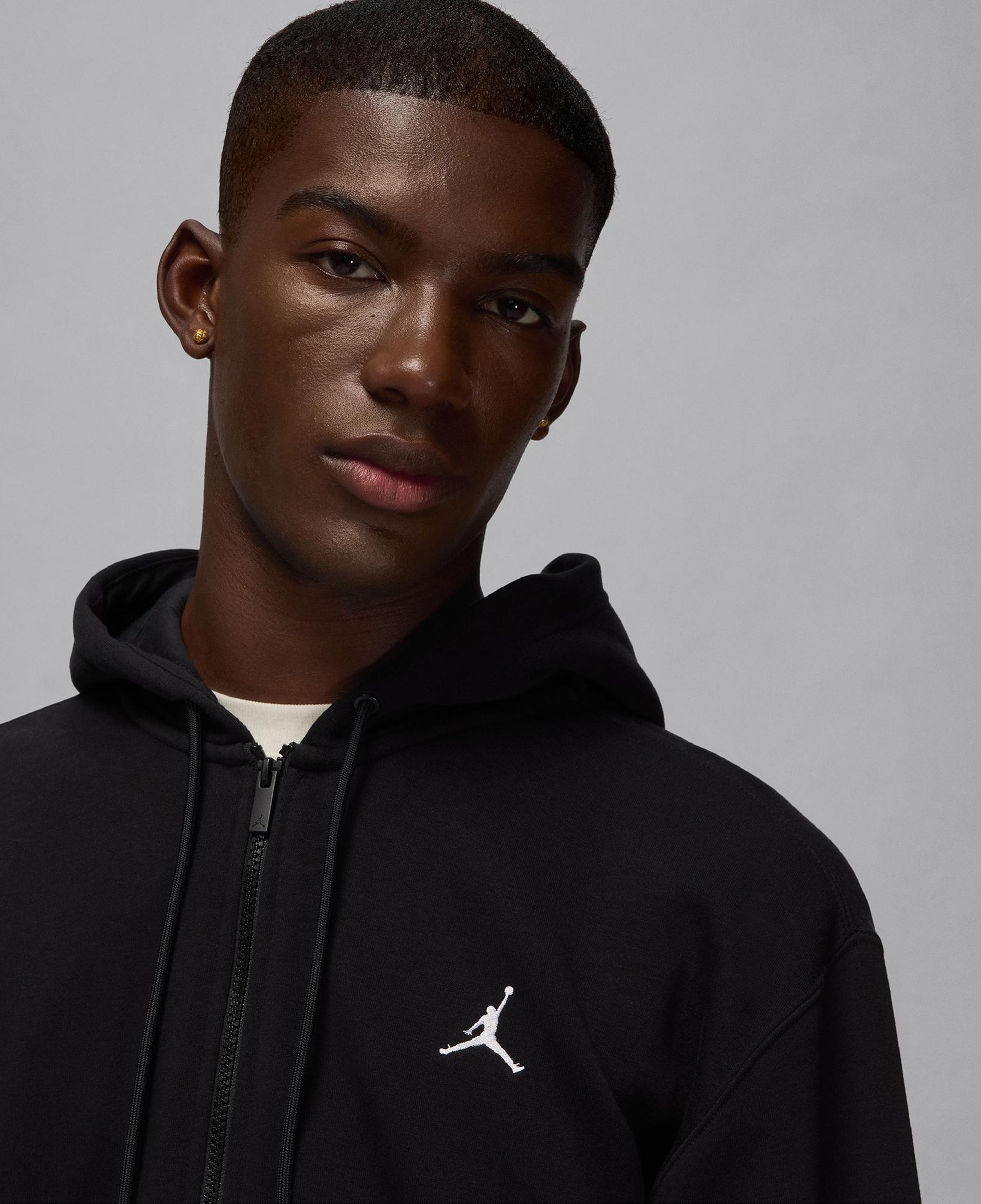 Jordan Brooklyn Fleece Erkek Siyah Hoodie