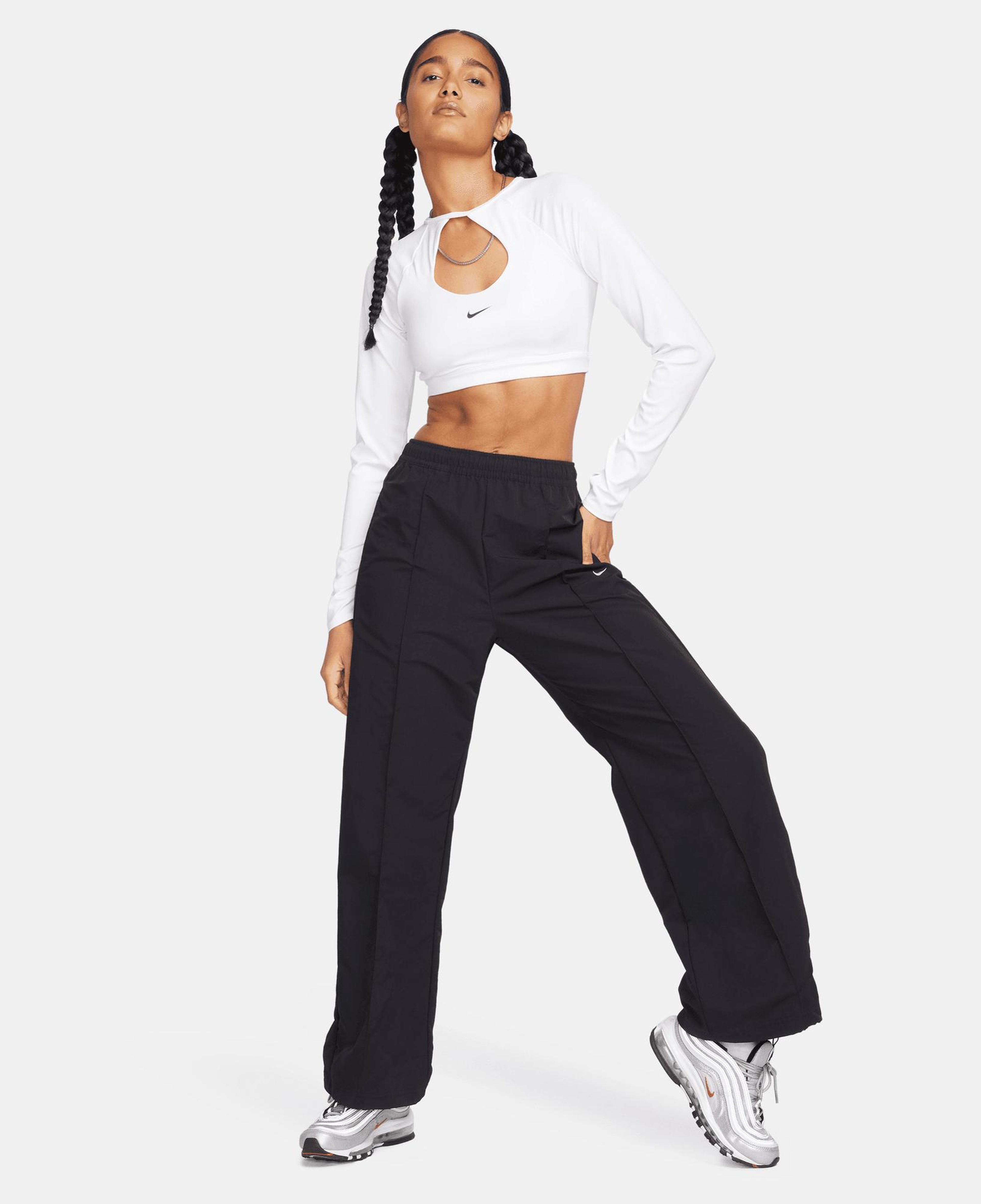 Nike Sportswear Everything Wovens Kadın Siyah Eşofman Altı