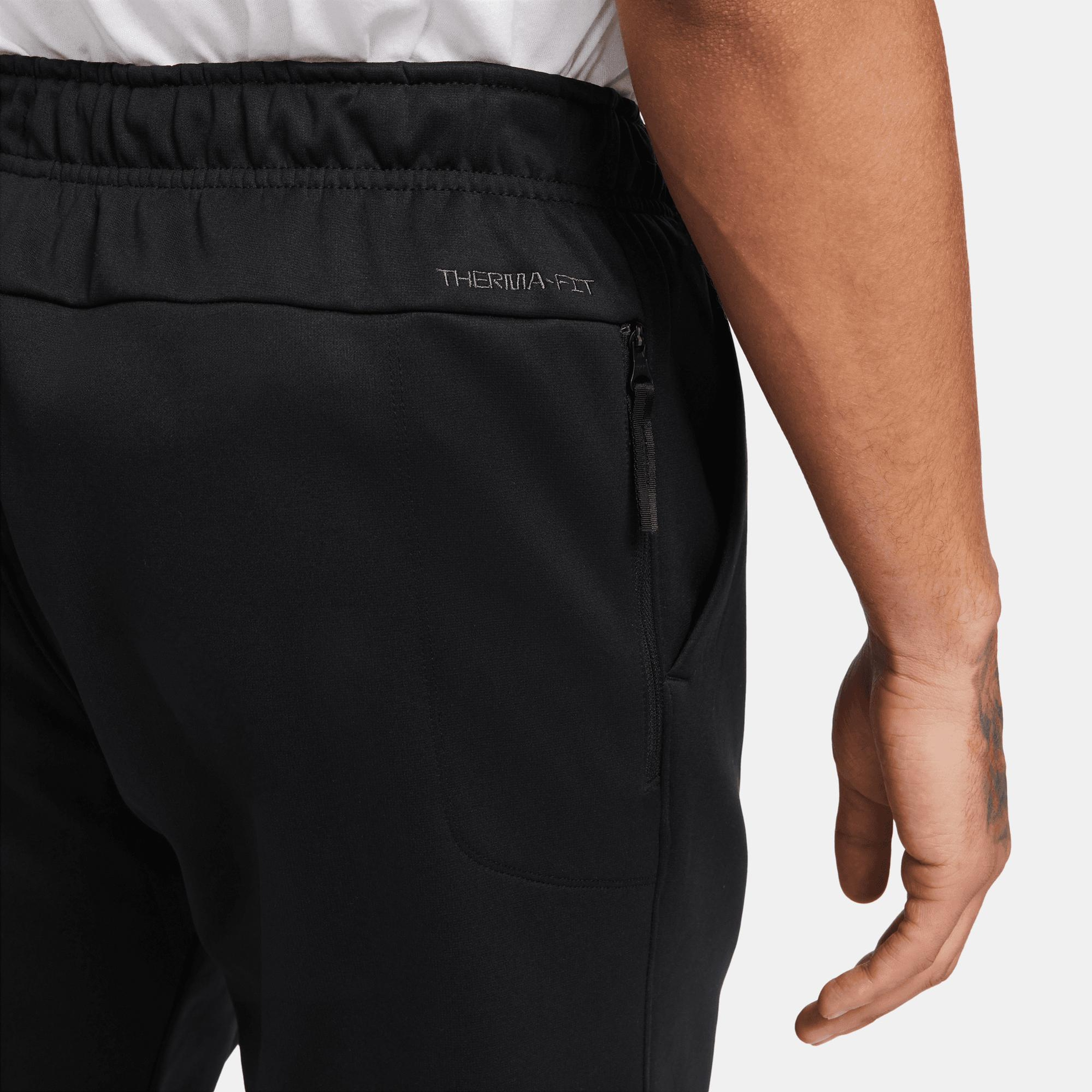 Nike Therma-Fit Taper Erkek Siyah Eşofman Altı
