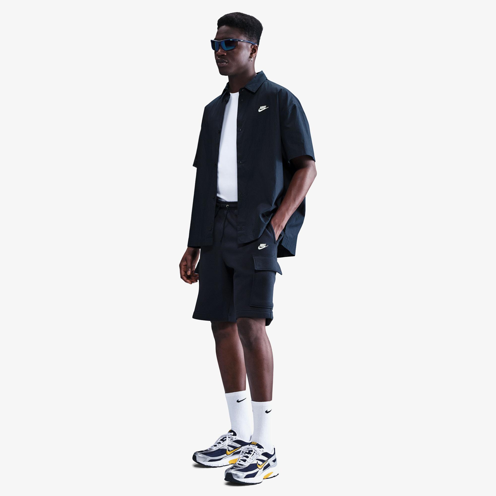 Nike Club Cargo Erkek Lacivert Şort