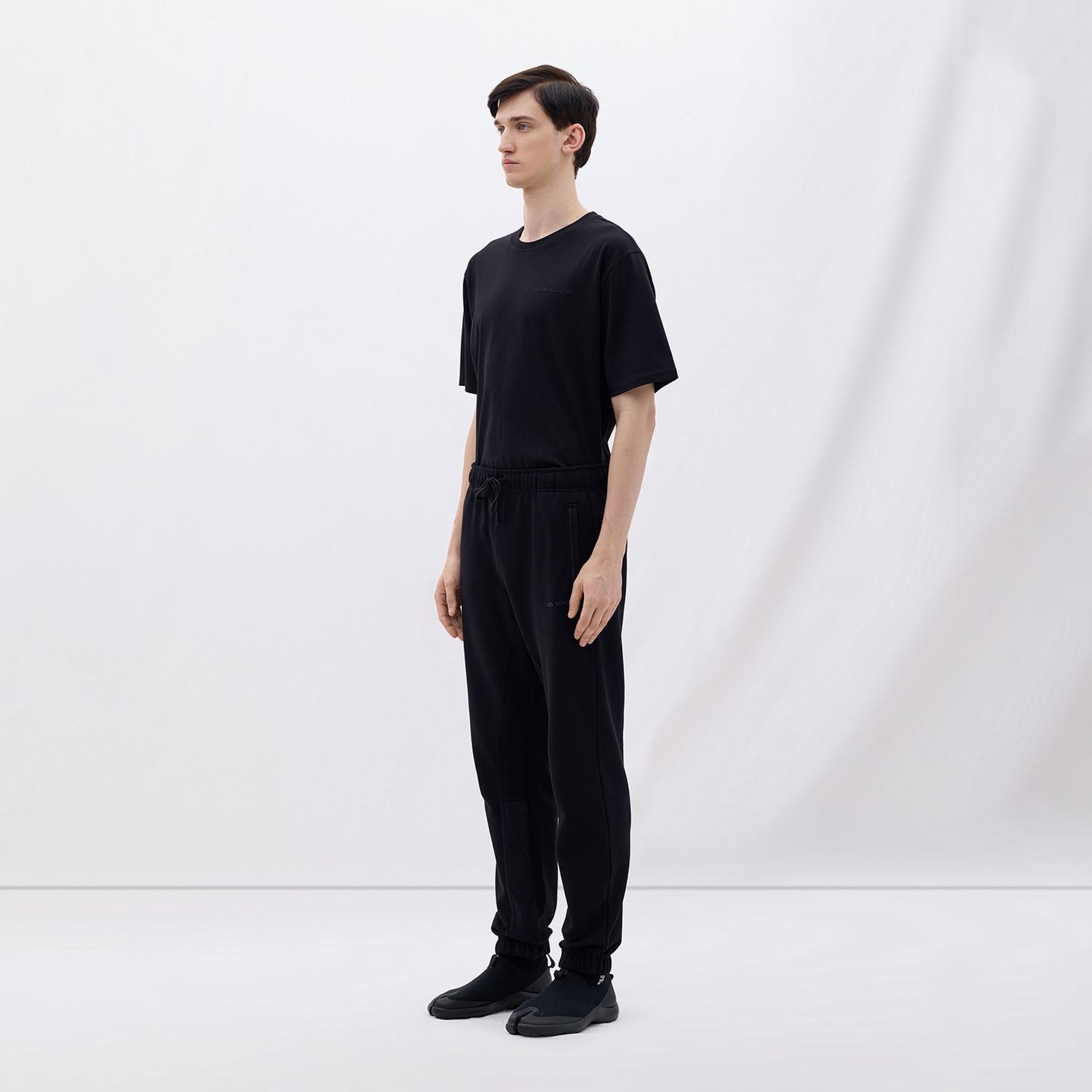 Les Benjamins 401 Erkek Siyah Eşofman Altı